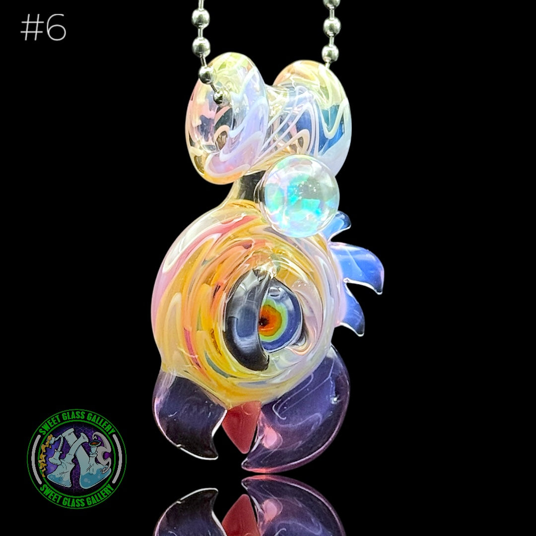 RJ Glass - Pendant - Bird #6