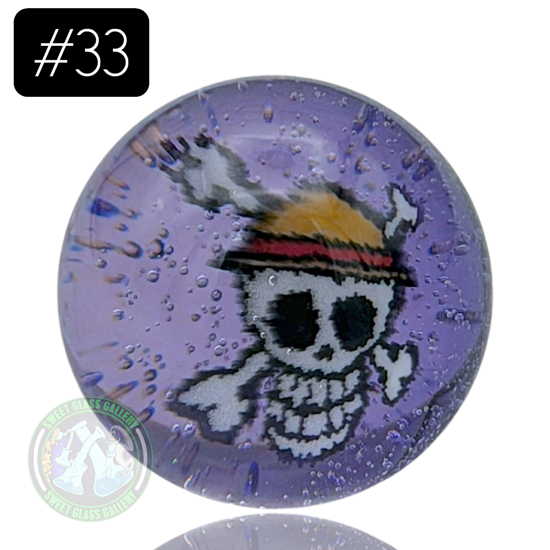 Keys Glass - Marble #33 (One Piece)