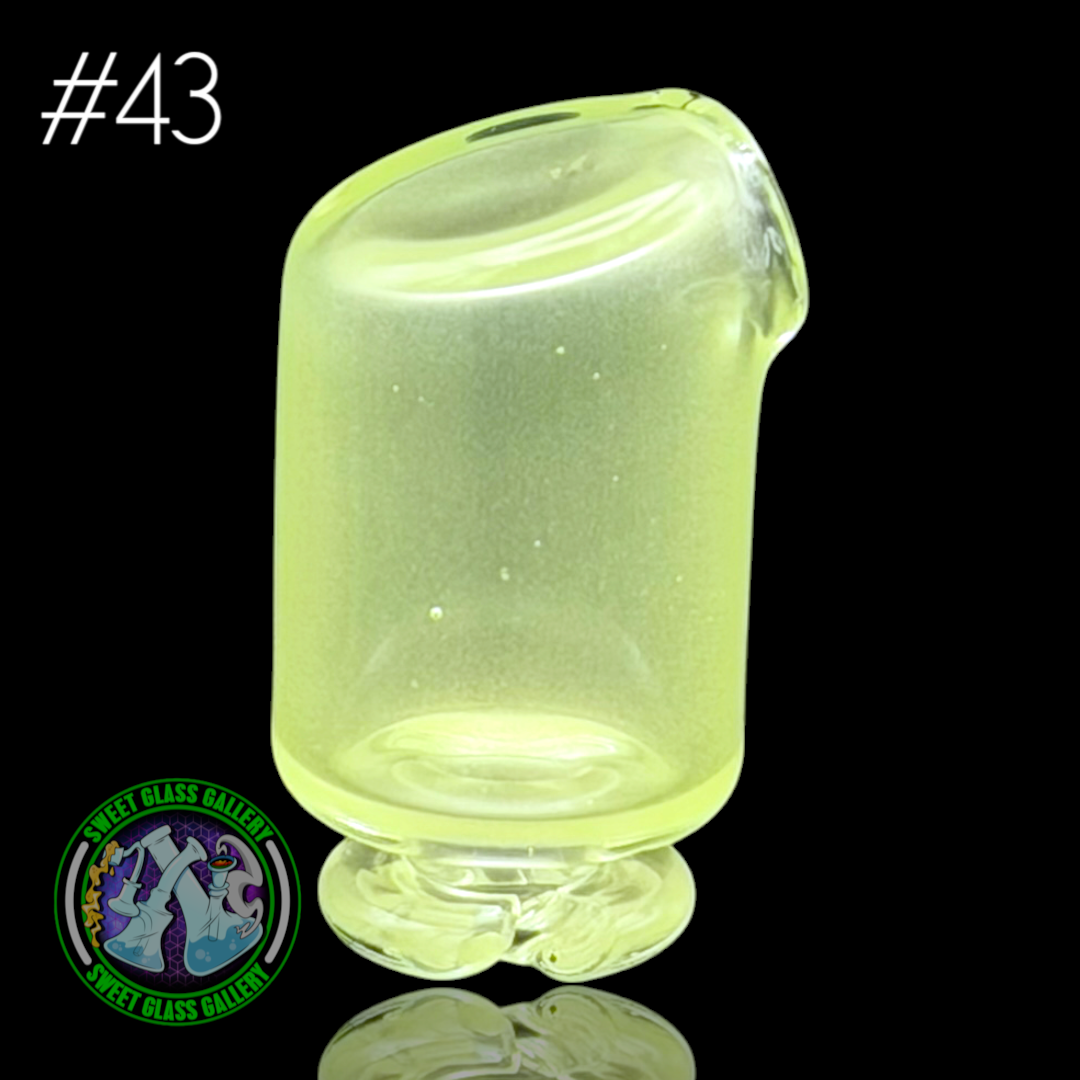 Kizmit Glass - Puffco Pivot Top #43 - Ghostidote