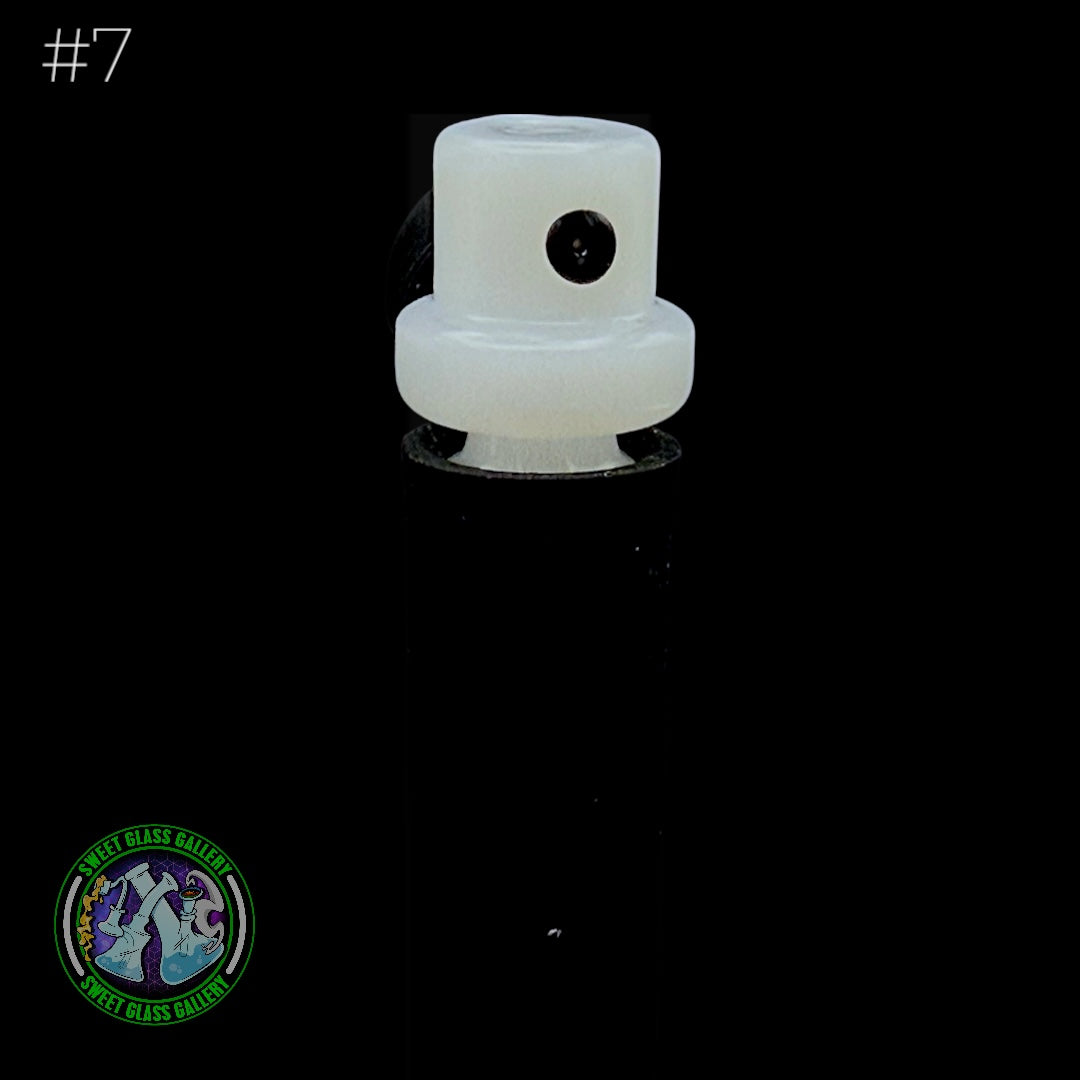 Rone Glass - Pivot Top #7 - White Spray Can Tip