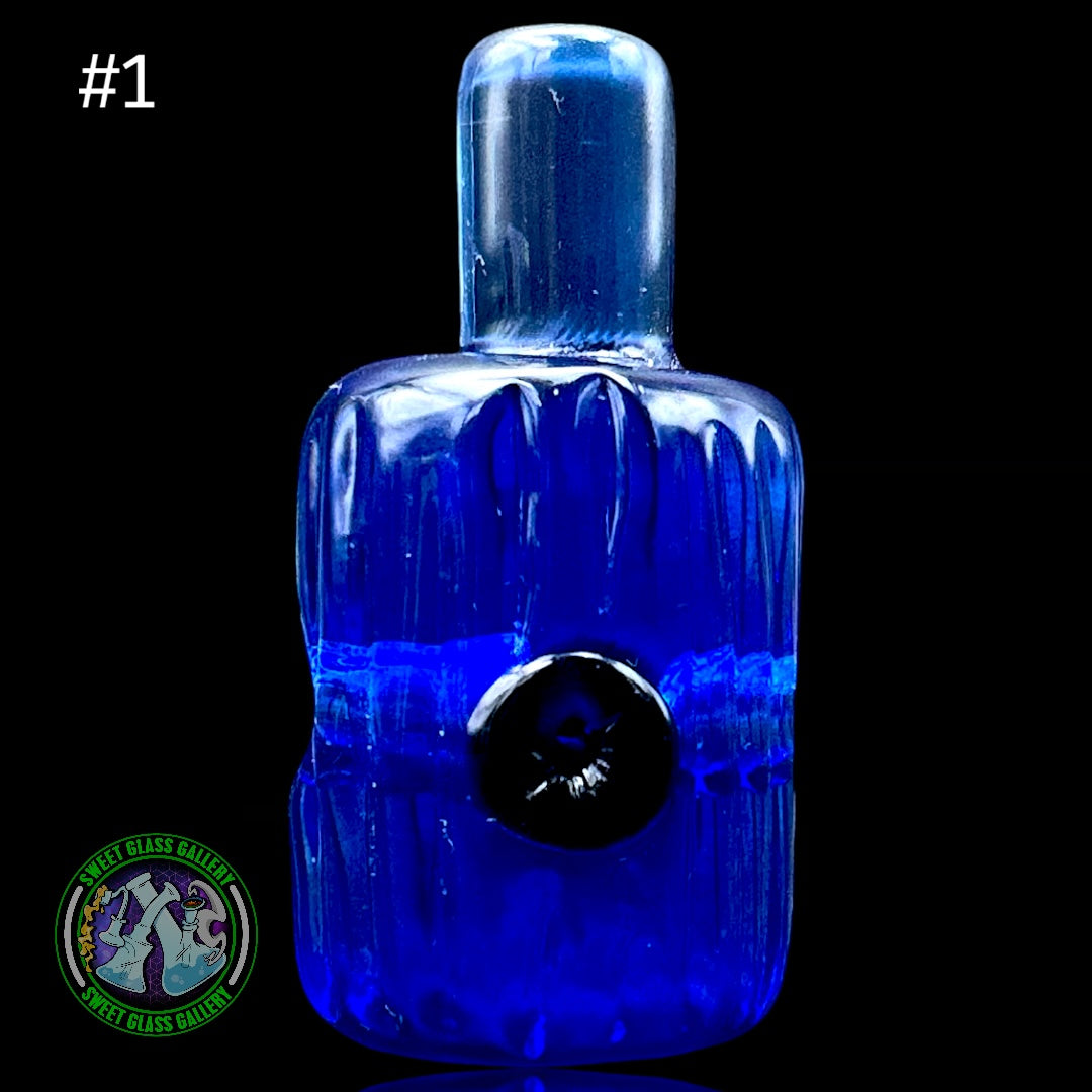 Rone Glass - Pendant #1 - Spray Tip (Cobalt)