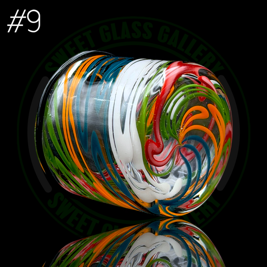 Ben’s Glass Art - Baller Jar #9