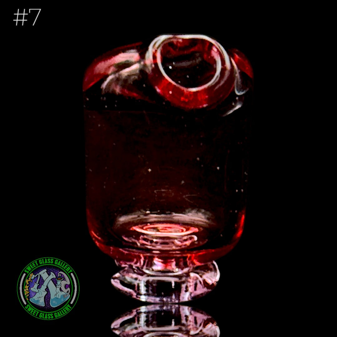 Kizmit Glass - Pivot Top #7 (Ruby Slippers)