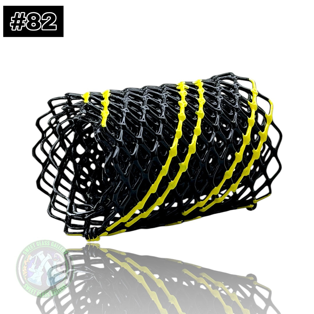 Mamba Guardzz - Heat Cage #82 - Blazer GT8000 Guard (Black w/ Yellow Stripes)
