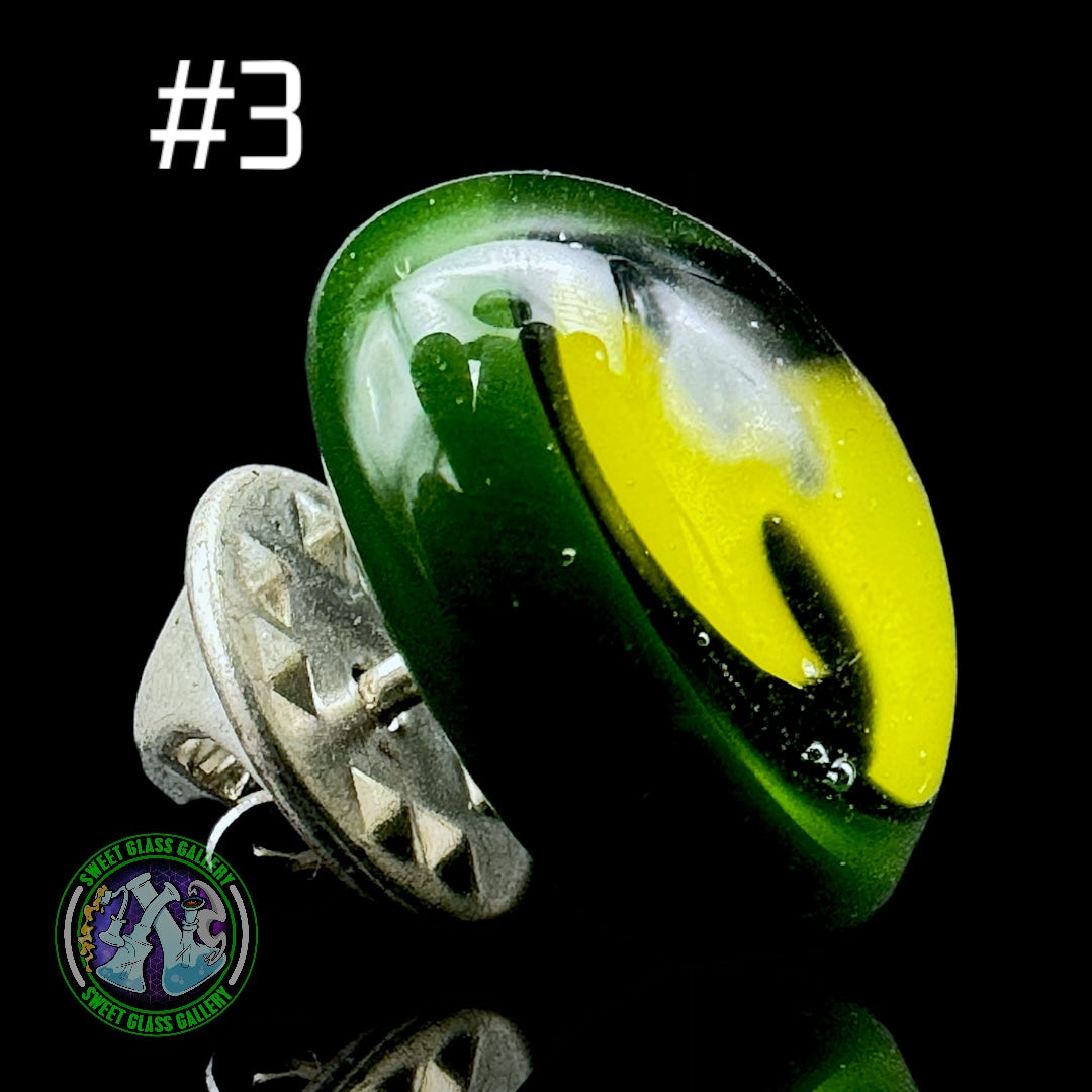 Verano Glass - Hat Pin #3 - Glass Milli Pin