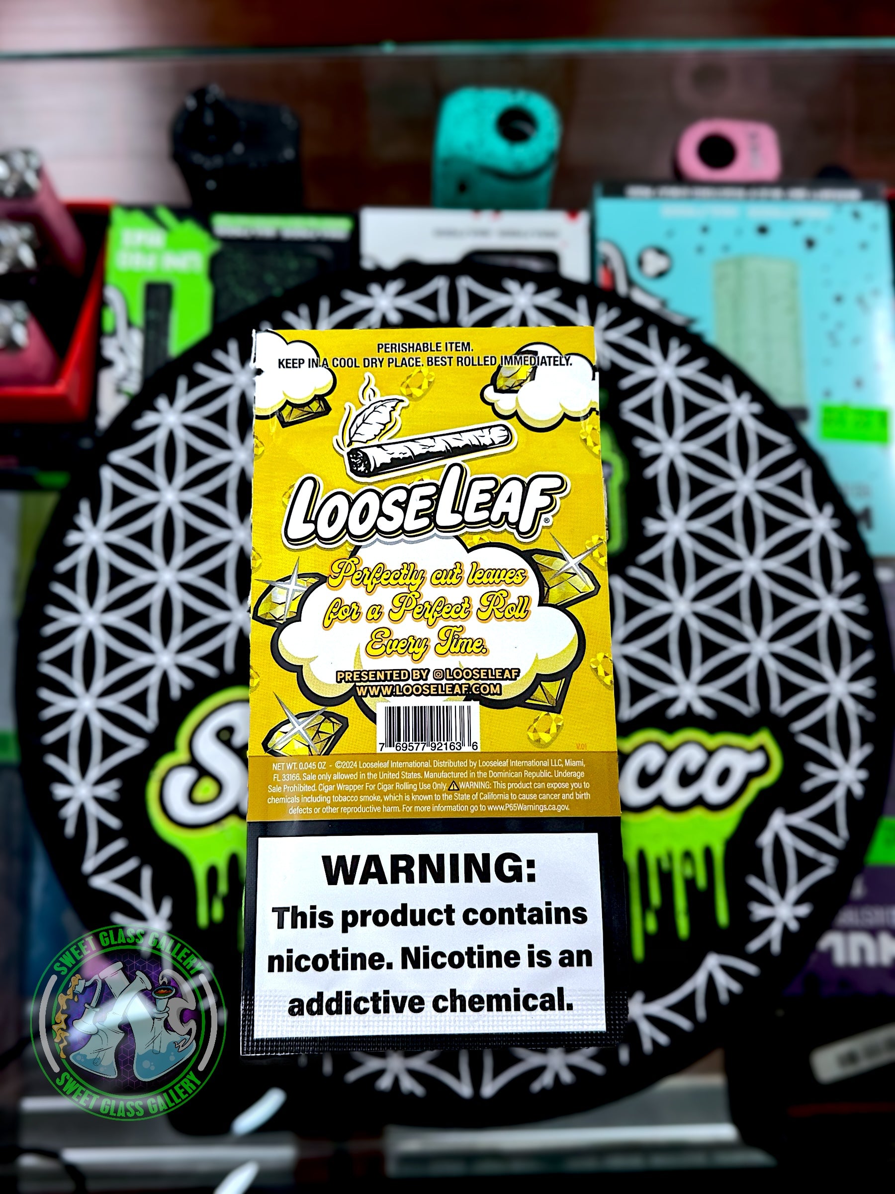 Loose Leaf - Yellow Dream (All Natural Tobacco Leaf Wraps 2-Pack)