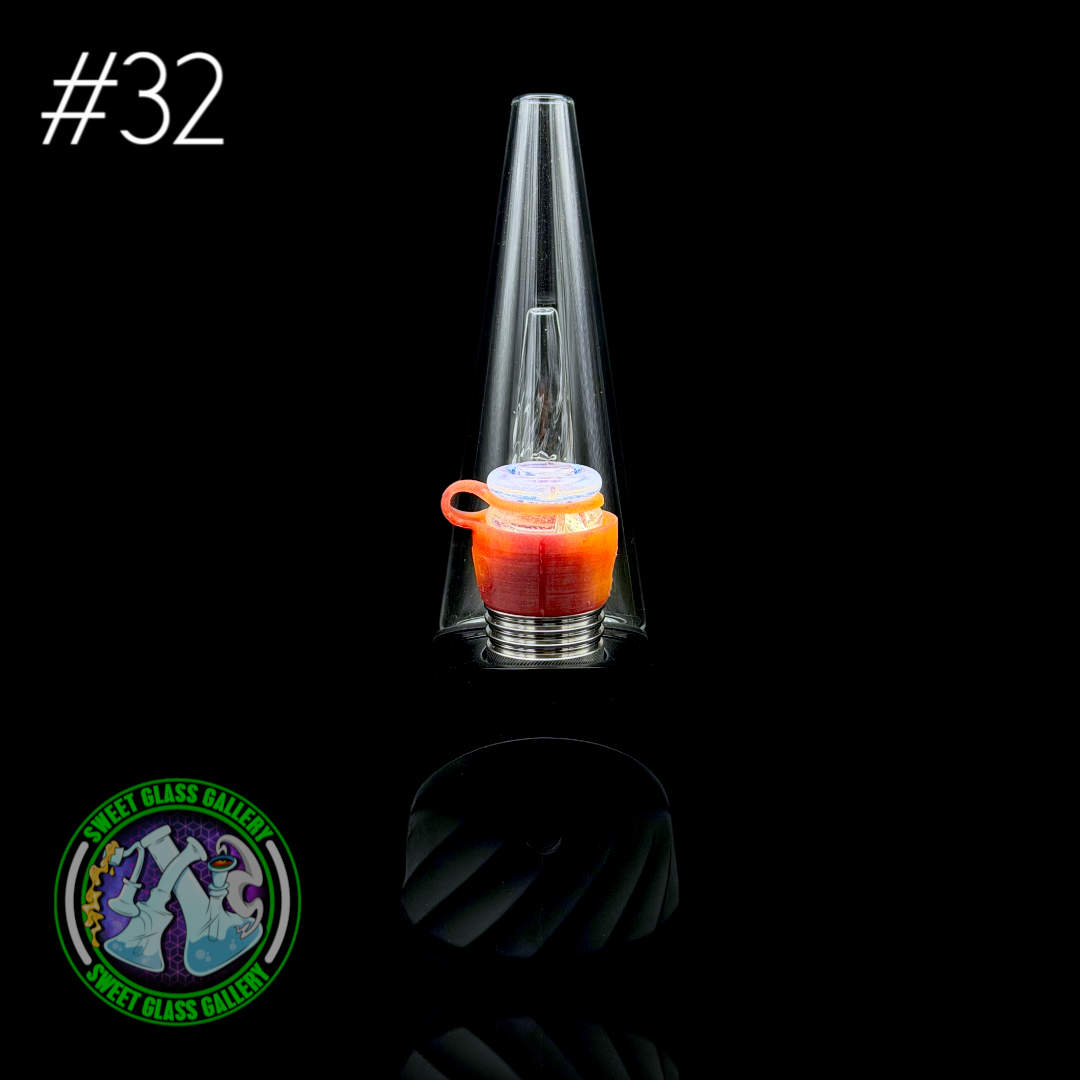One Trick Pony - Rockulus Tether #32 - Puffco Peak Pro 3DXL - Red/Orange