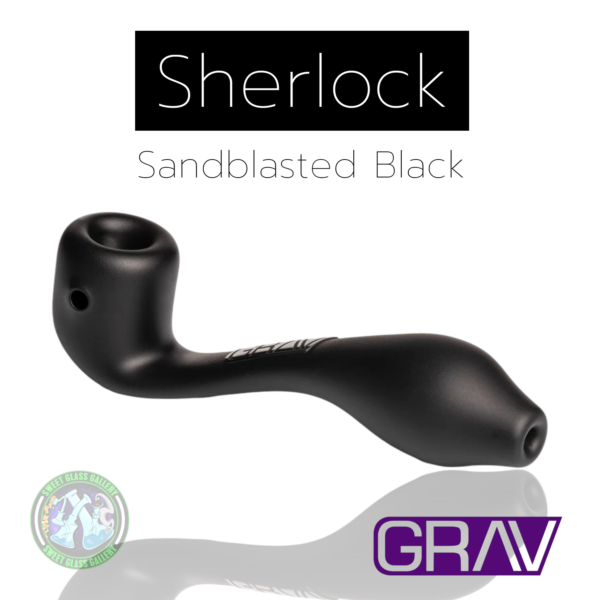 Grav - Sherlock - Sandblasted Black