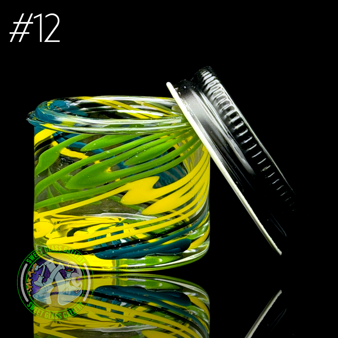 Ben’s Glass Art - Baller Jar #12