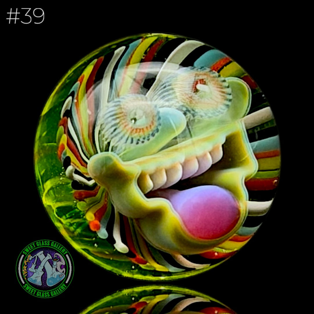 Steve H Glass - Marble #39 - Face Implosion