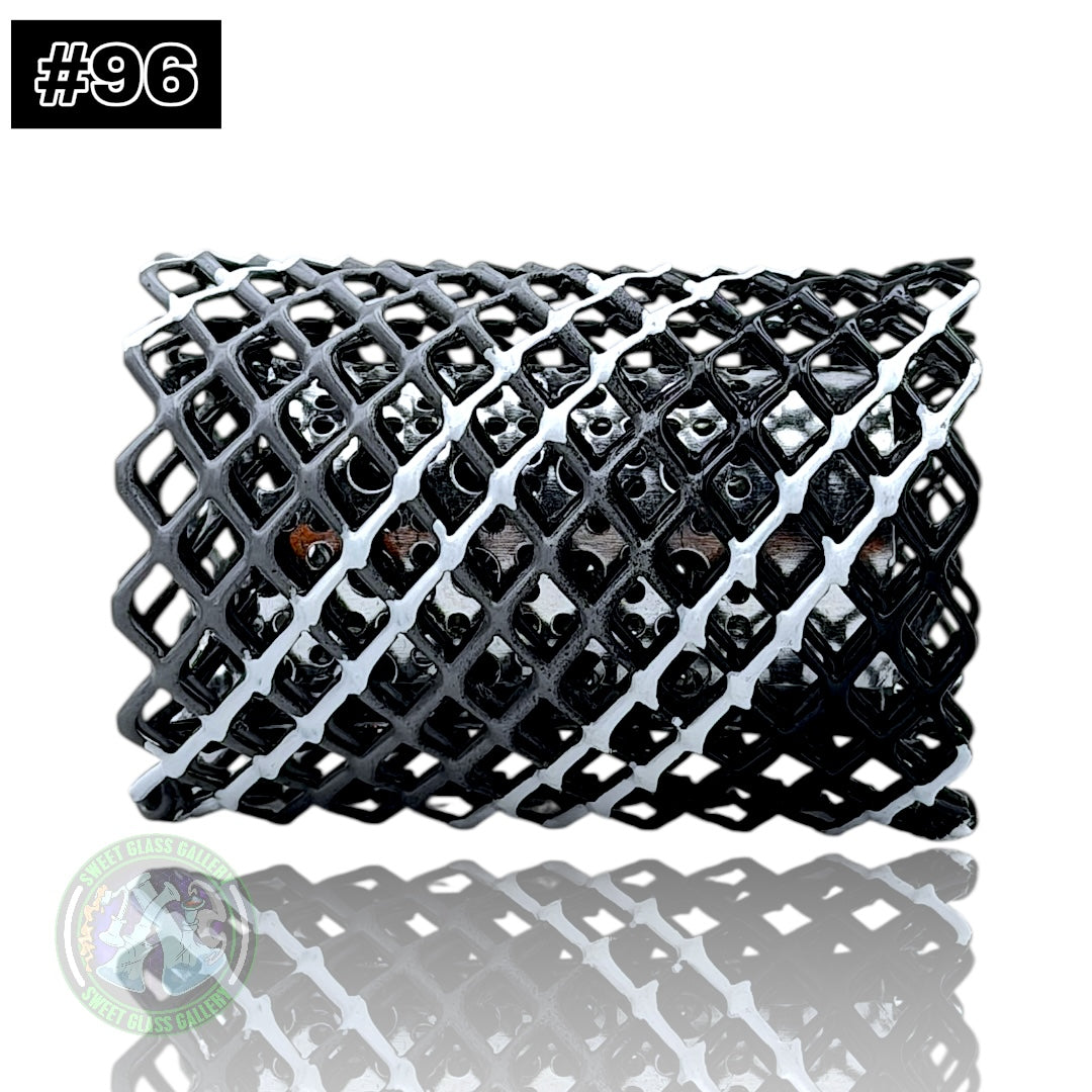Mamba Guardzz - Heat Cage #96 Blazer GT8000 Guard (Gray & Black w/ White Stripes)
