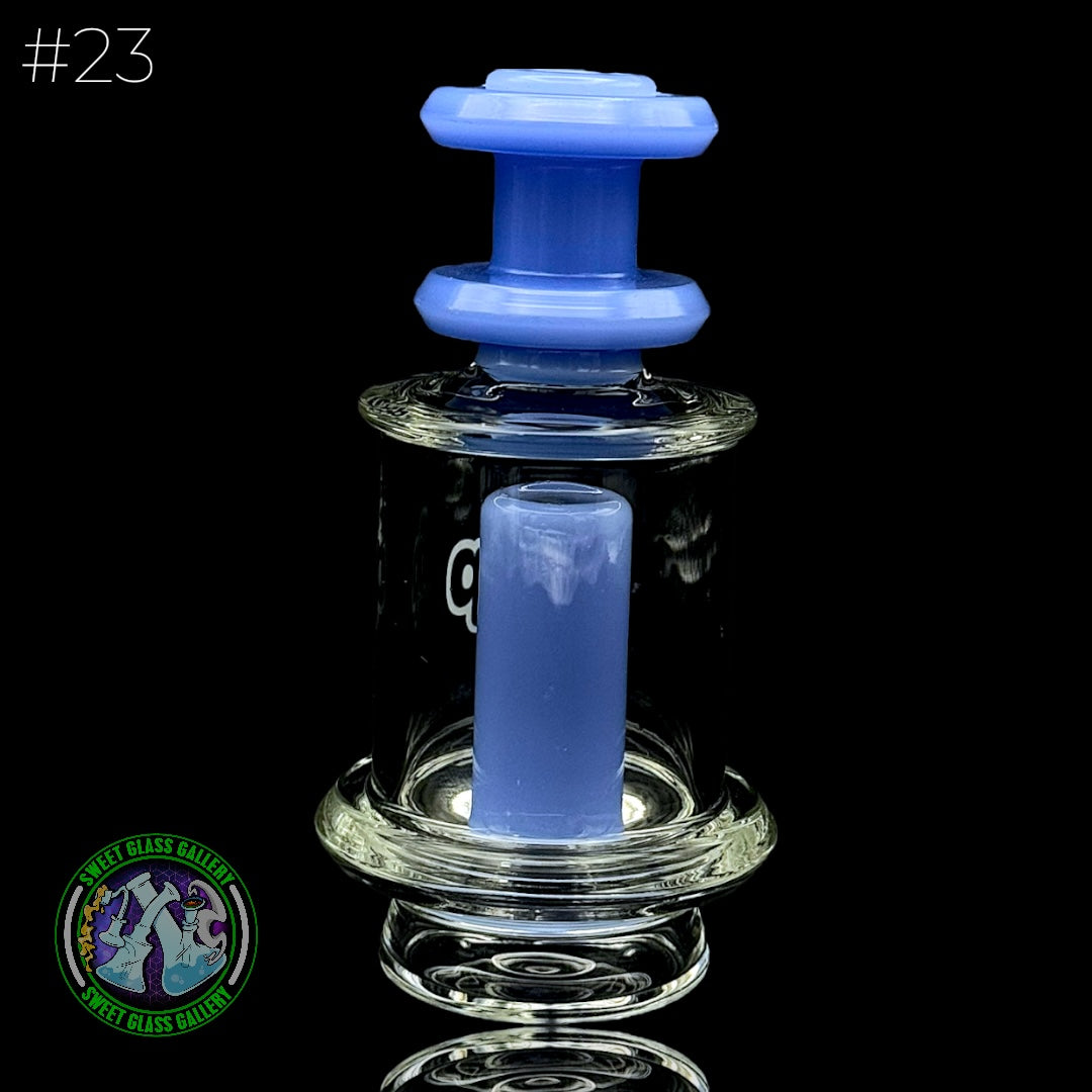 Dōp Glass - Puffco Attachment - Chug Milky Blue #23