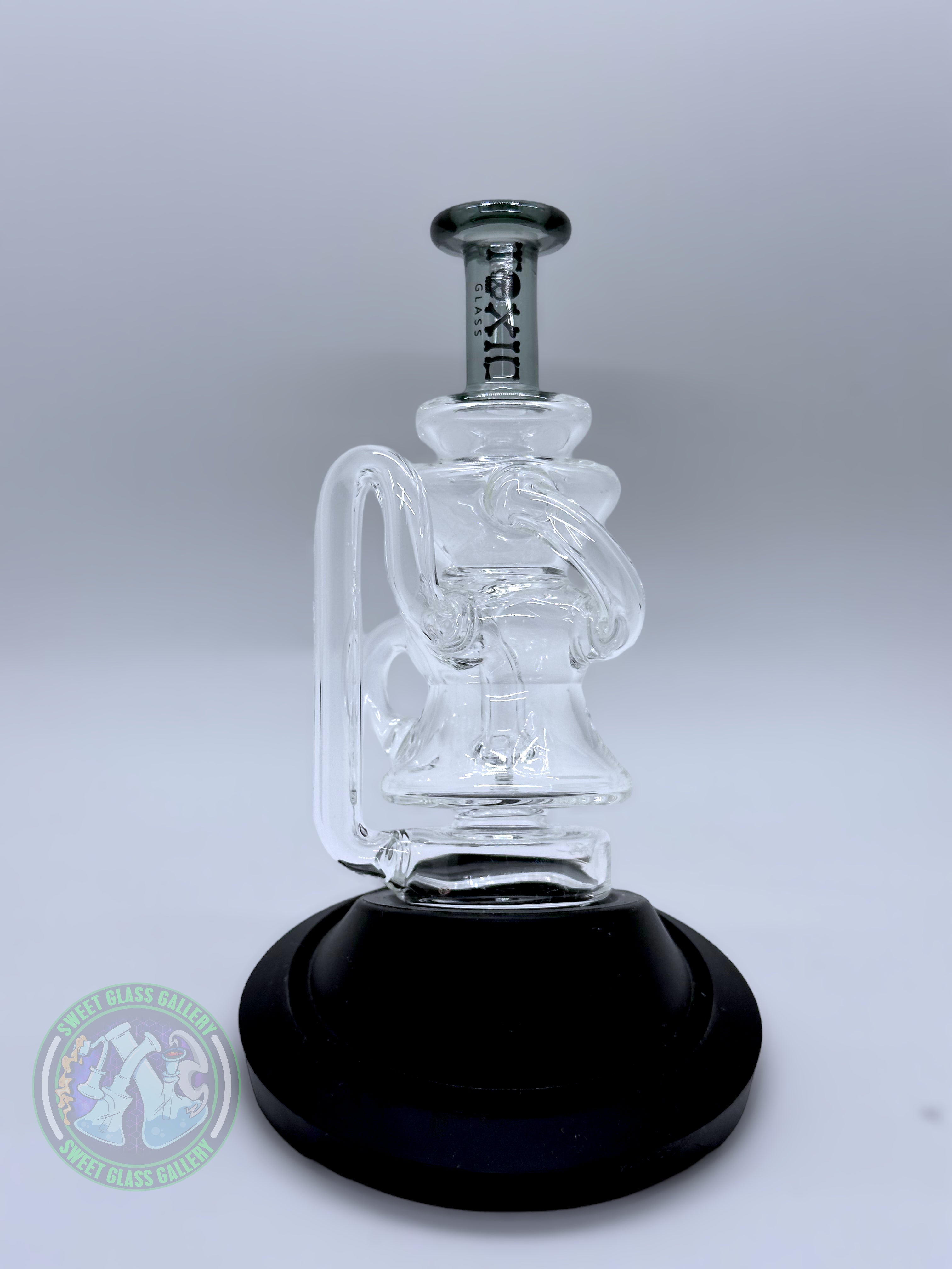 Toxic Glass - Recycler Puffco Attachment (Smoke)