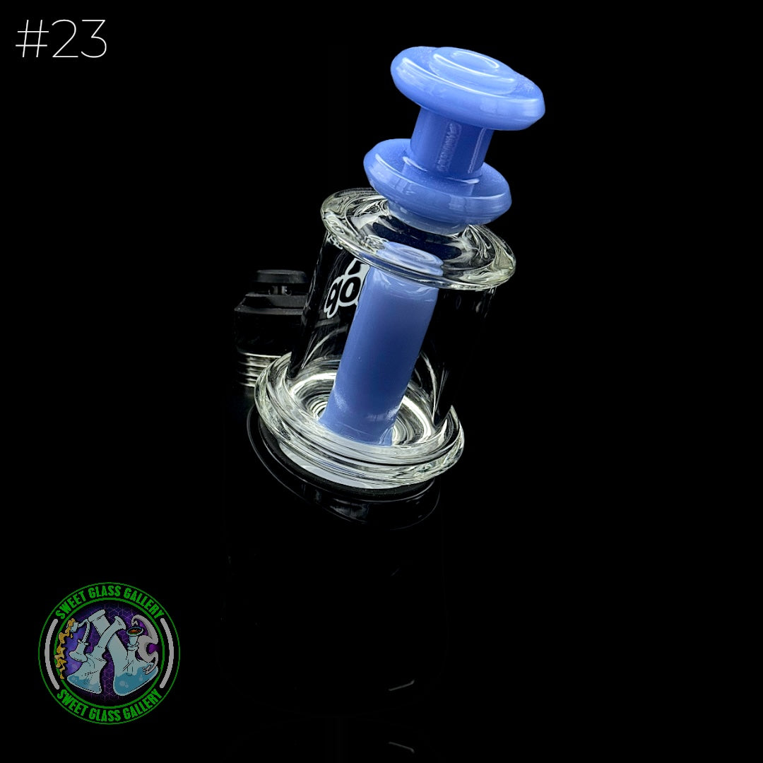 Dōp Glass - Puffco Attachment - Chug Milky Blue #23