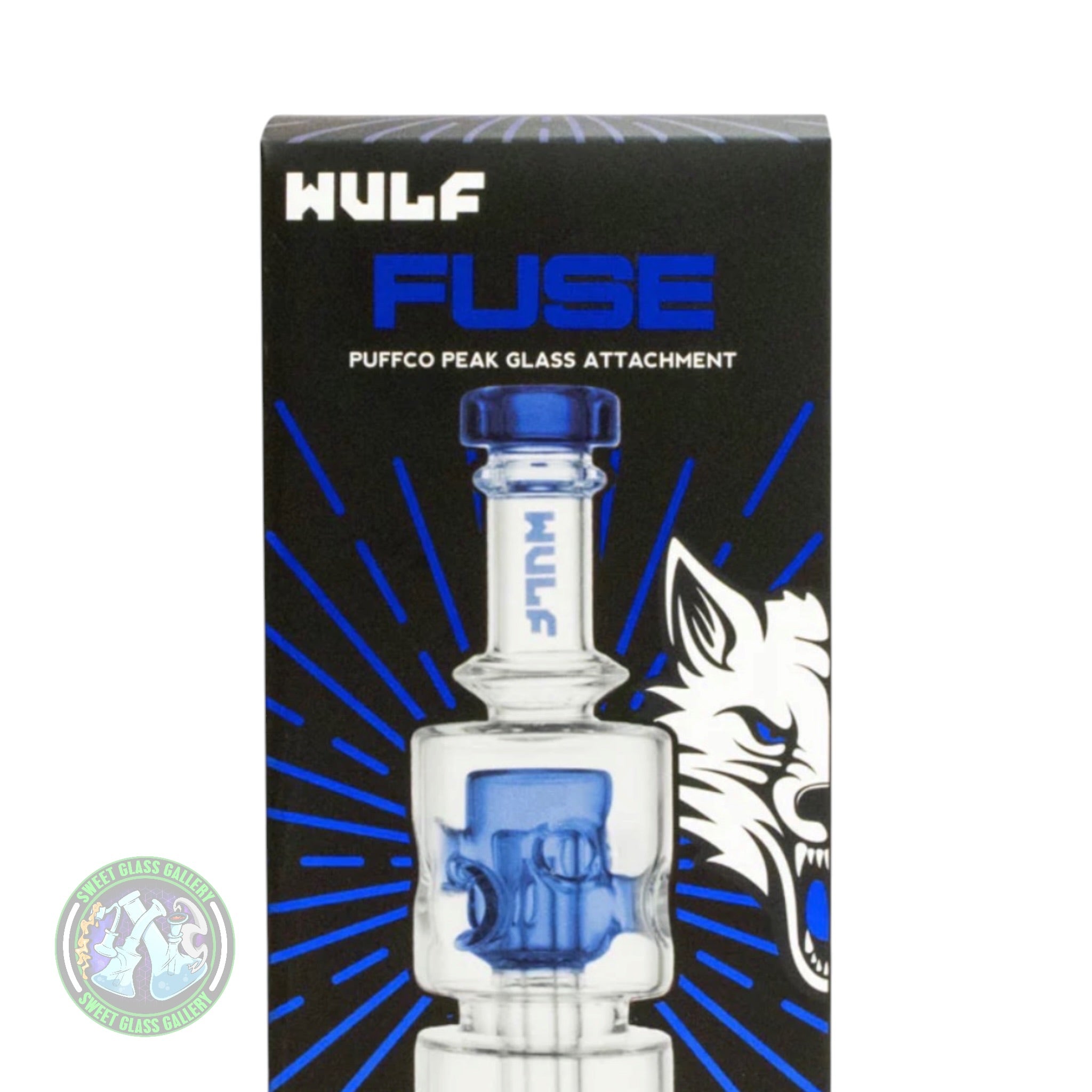 Wulf Mods - Puffco Attachment - Fuse - Blue