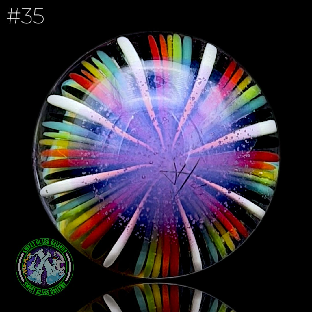 Steve H Glass - Marble #35 - Face Implosion