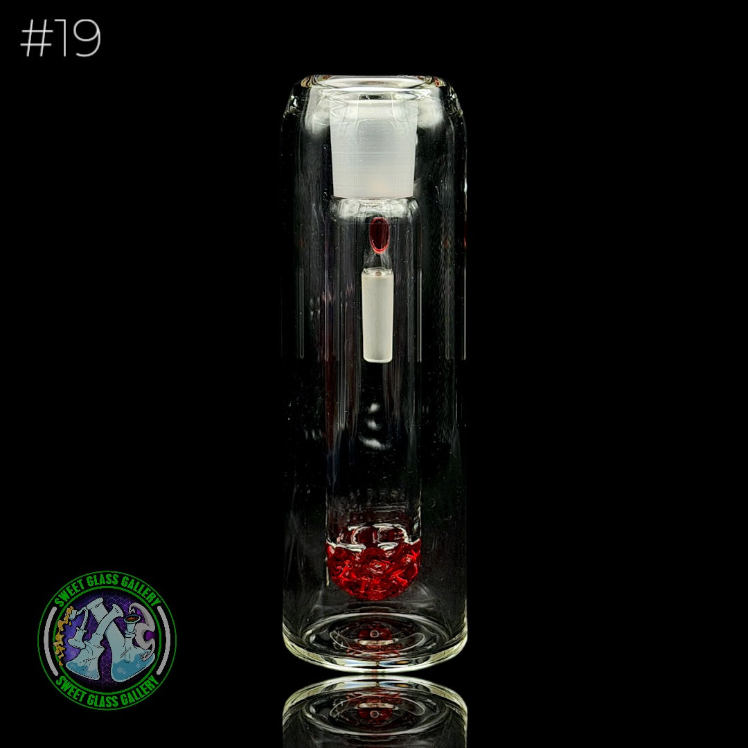 Fluid Glass - Ash Catcher 18mm  #19 (Pomegranate)