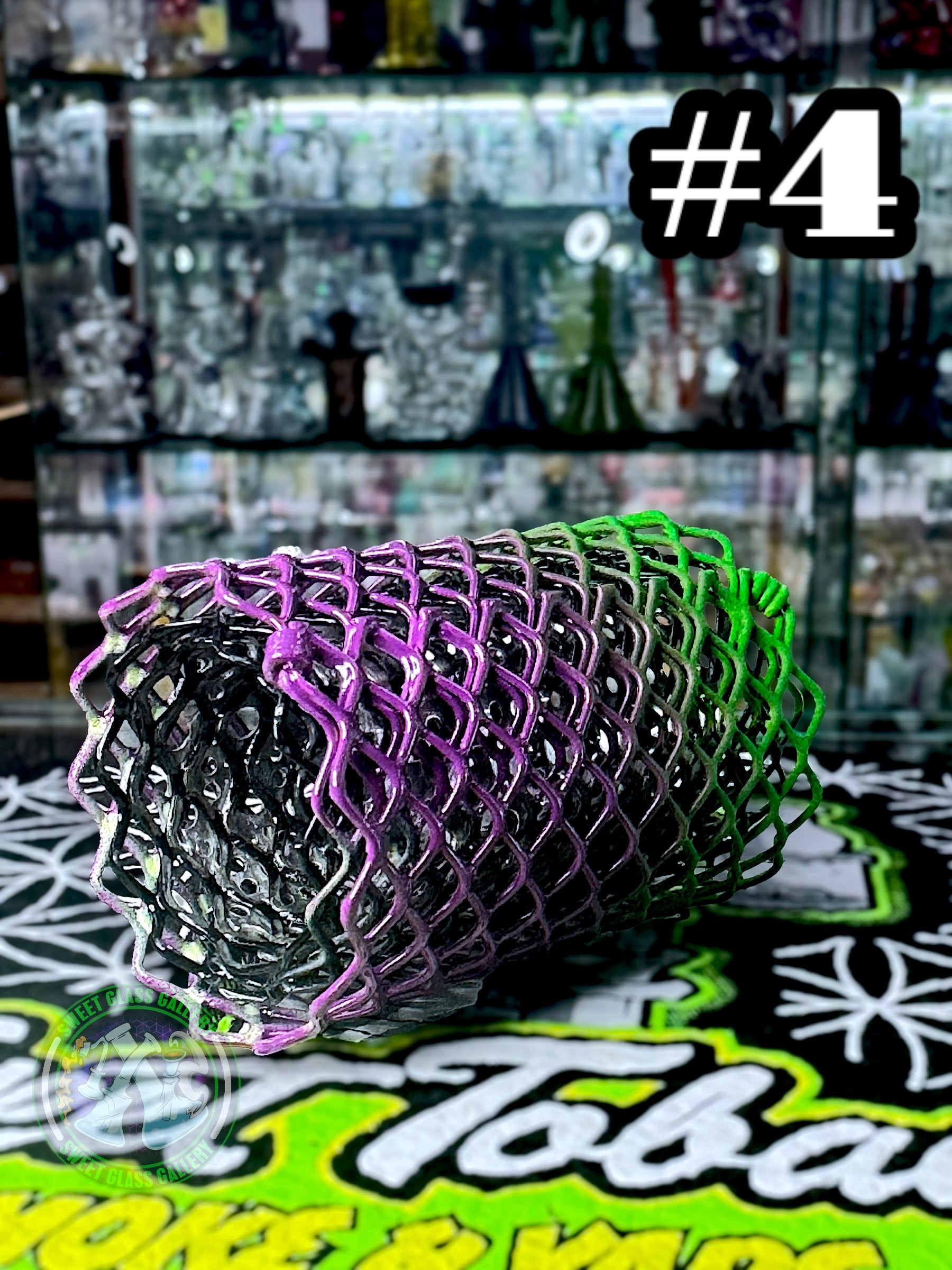 Mamba Guardz - Heat Cage #4 - Blazer GT8000 Guard (Bright Green & Purple)