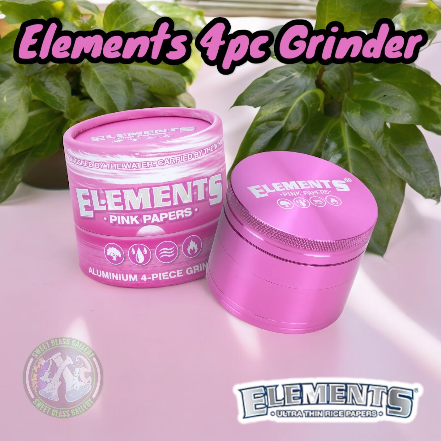 Elements - 4pc Grinder 62mm