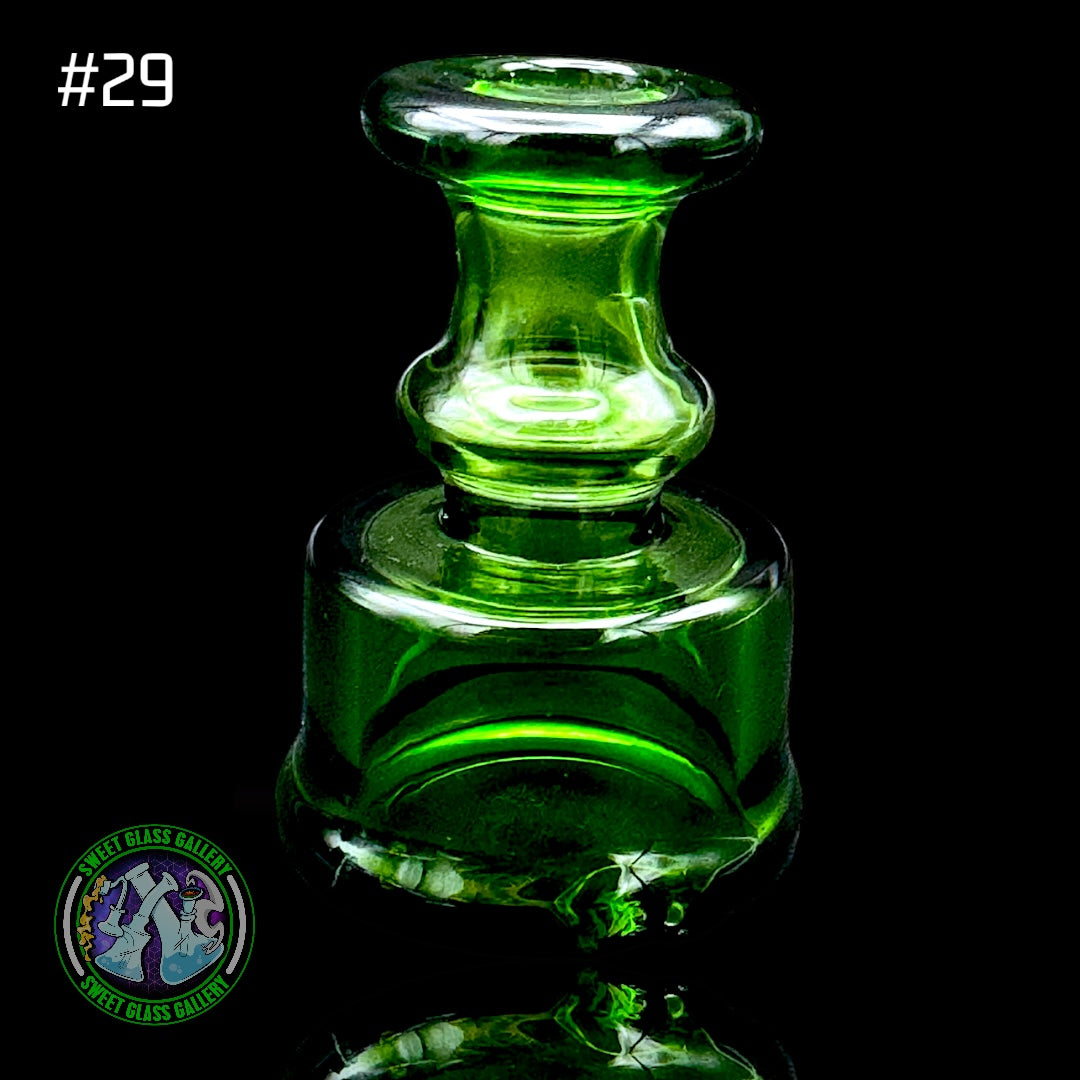 Evol Glass - Attachment #29 - Puffco Peak (Transparent Green)