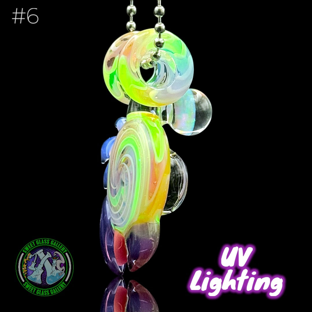 RJ Glass - Pendant - Bird #6