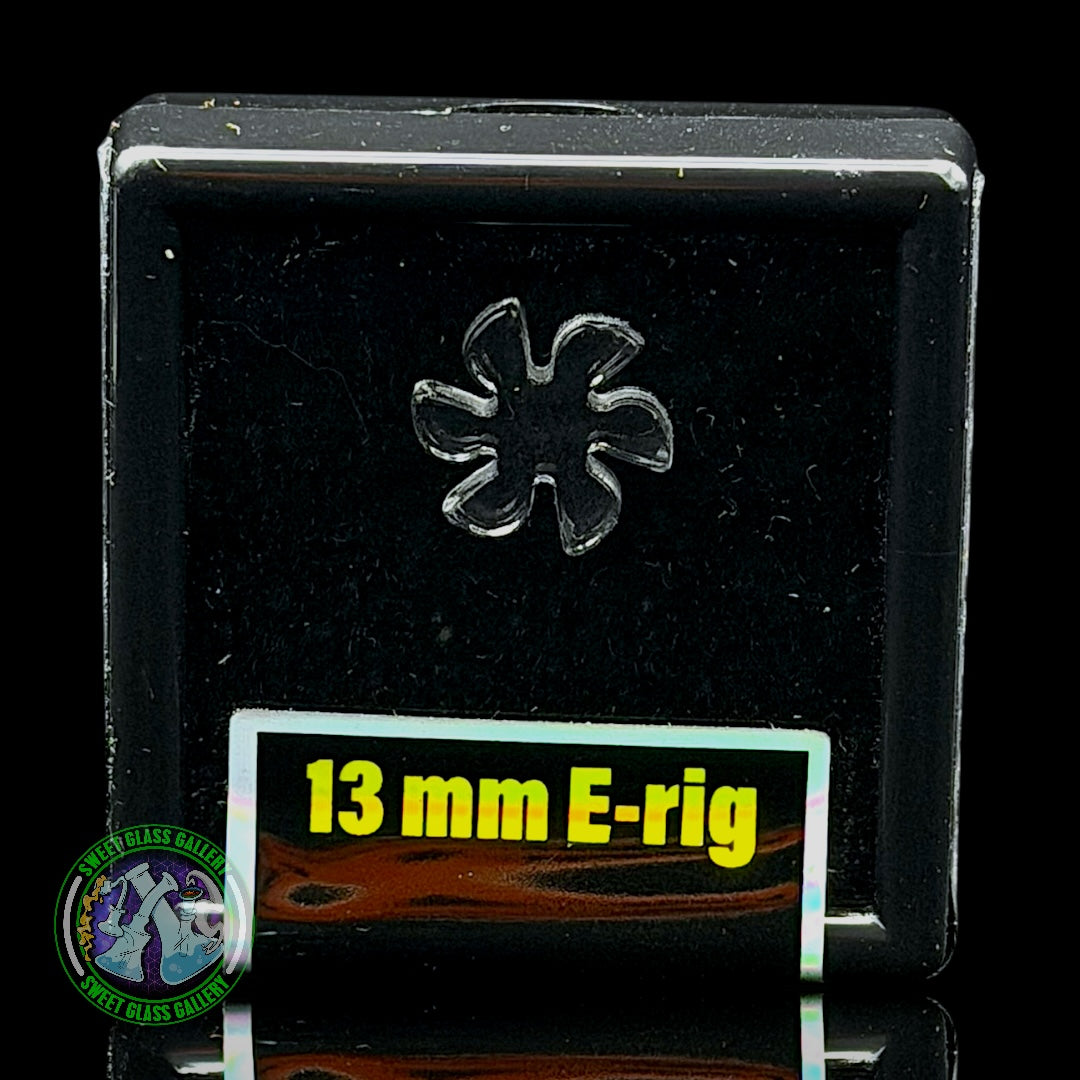 Black Market Glass - Quartz Flake - 6-Blade 13mm