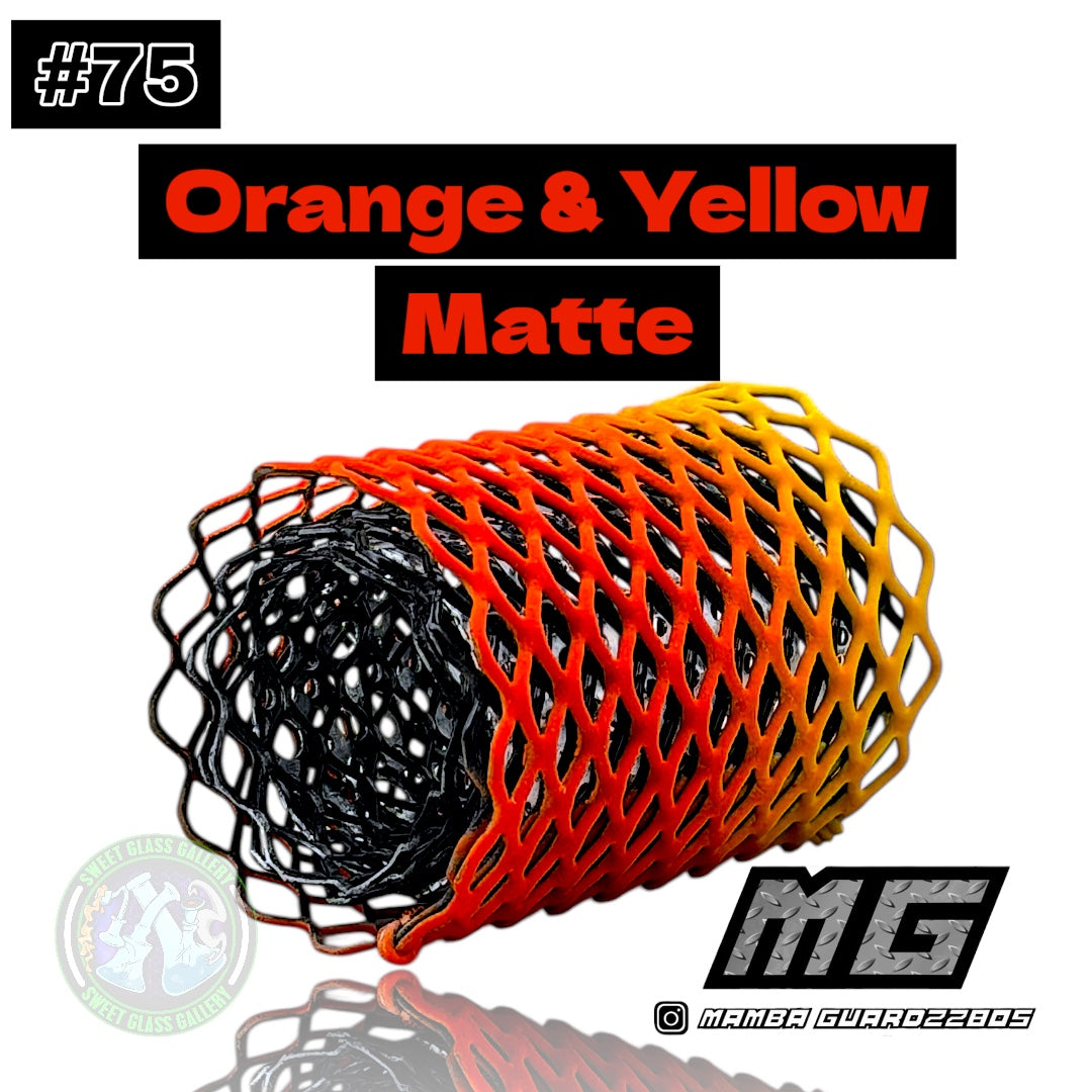 Mamba Guardzz - Heat Cage #75 - Blazer GT8000 Guard (Orange & Yellow - Matte)
