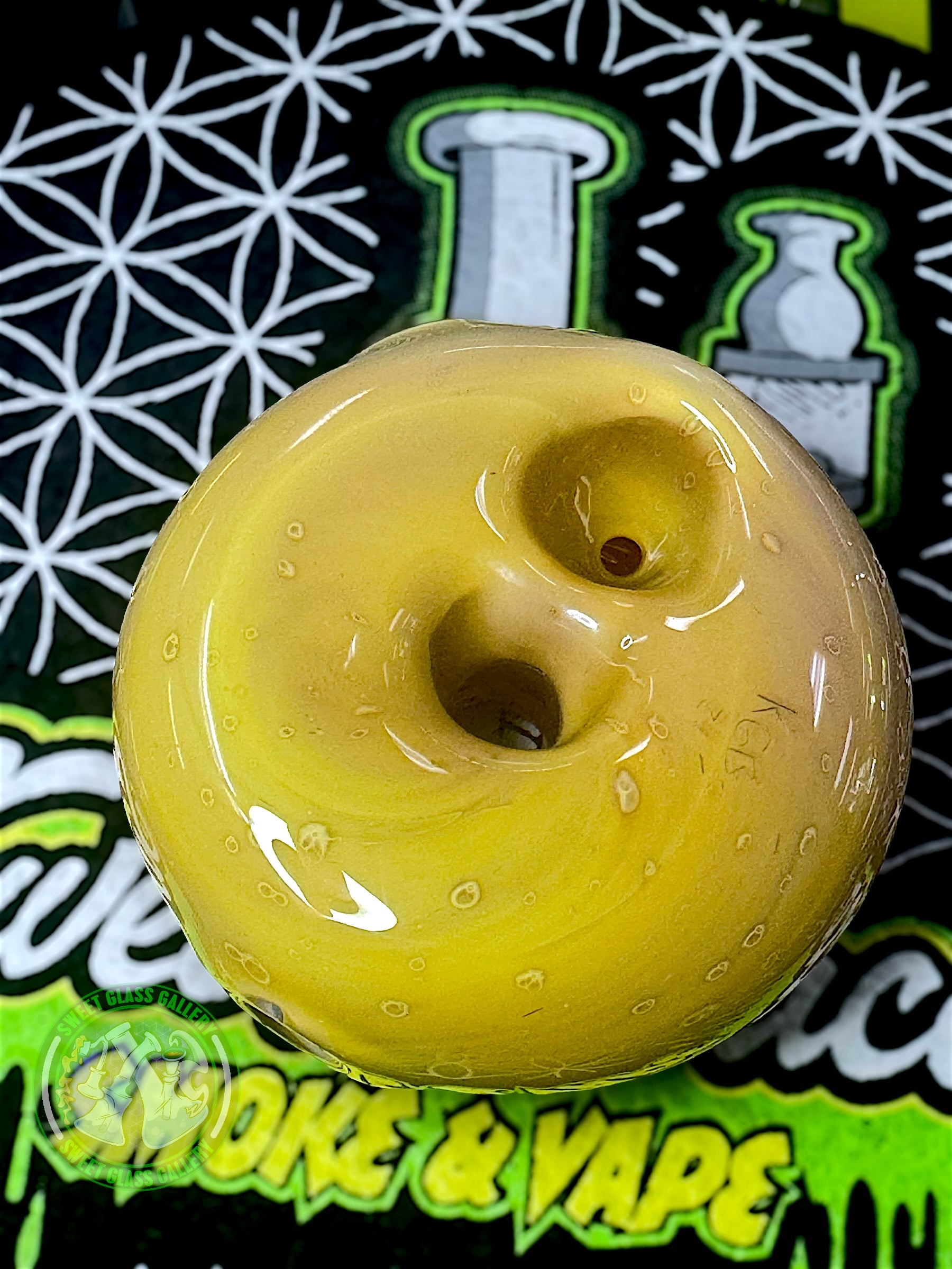 KGB Glass - Donut Dry Pipe