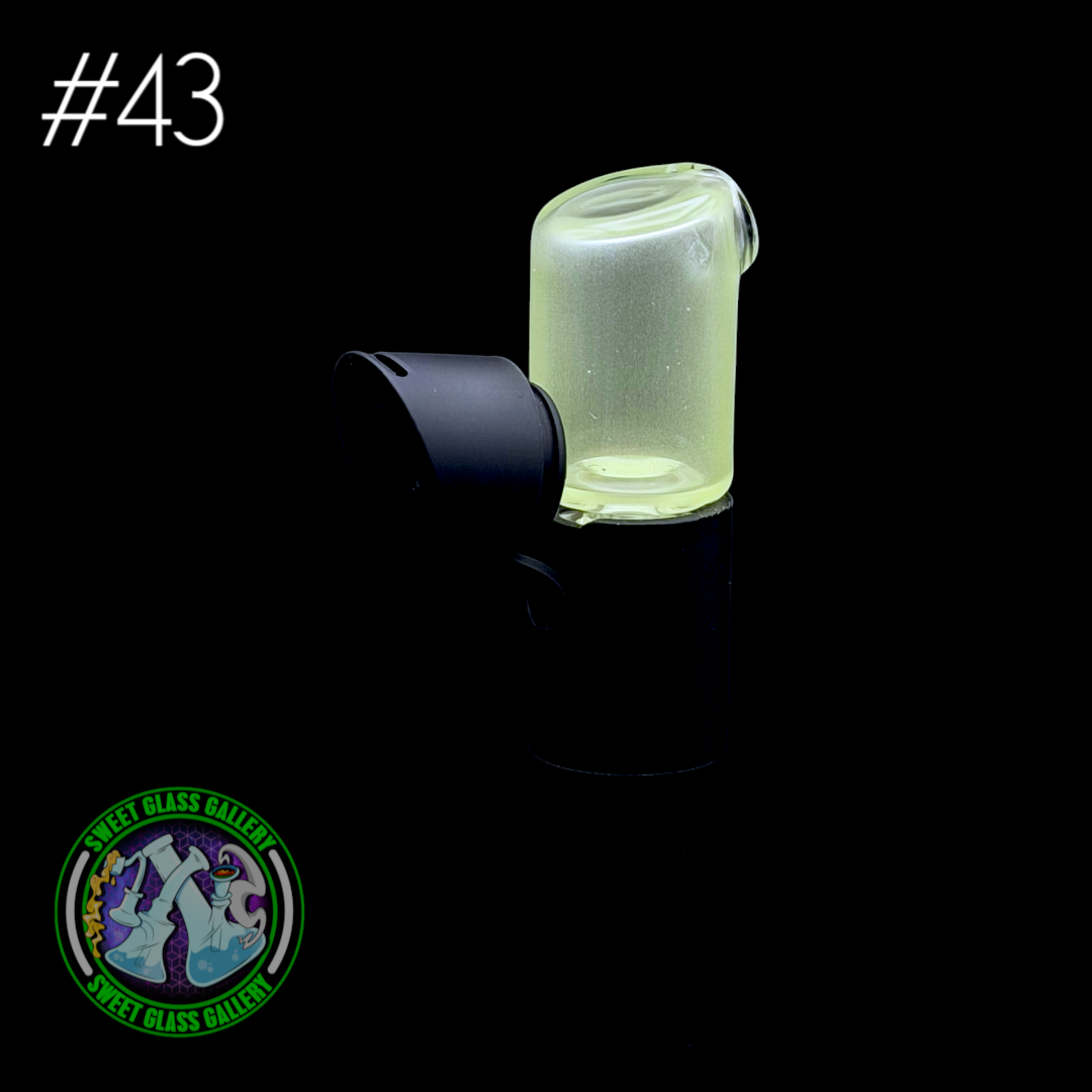Kizmit Glass - Puffco Pivot Top #43 - Ghostidote