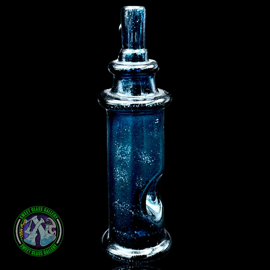 Rone Glass - Dry Pipe #1 - Spray Can (Blue Stardust)