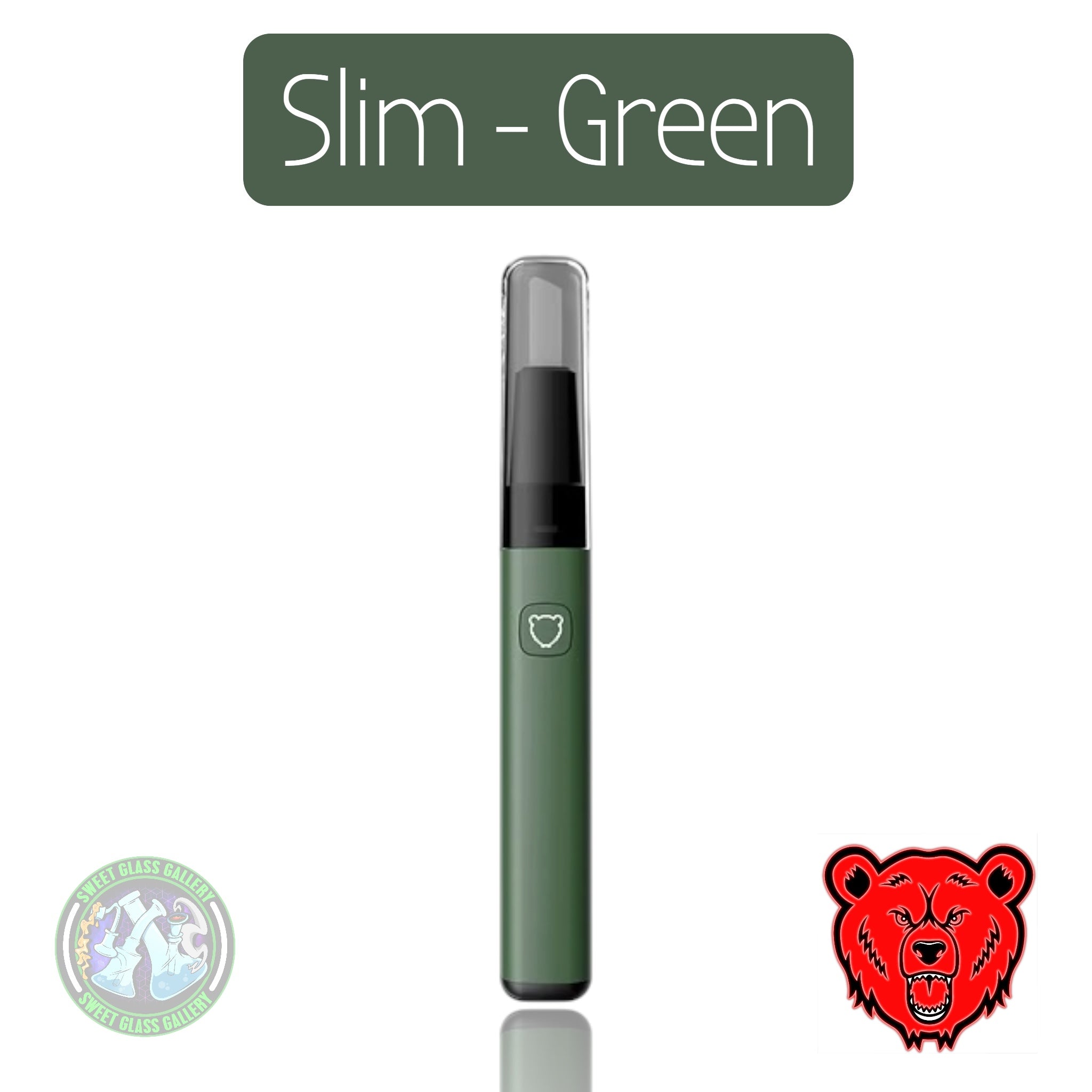 Bear Quartz - Slim Loading Tool - Green