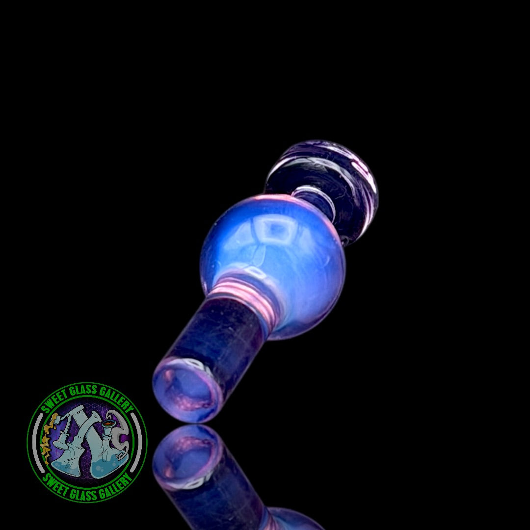 Camp Fire Quartz - Tower Cap - Transparent Milky Purple