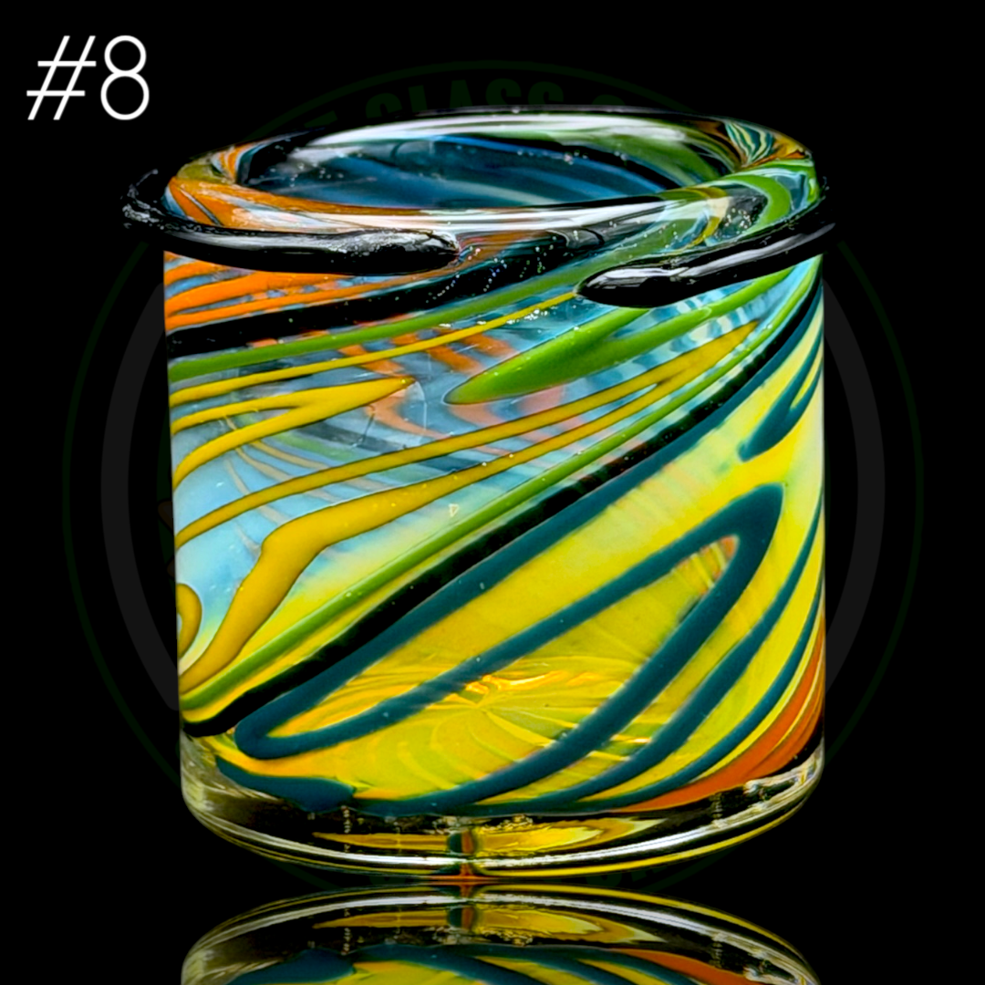 Ben’s Glass Art - Baller Jar #8