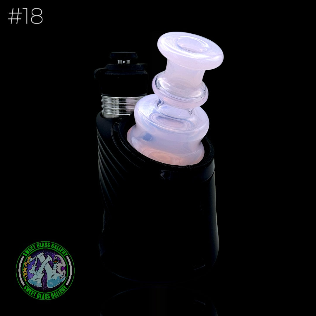 Evol Glass - Attachment - Puffco Peak #18 (Milky Pink)