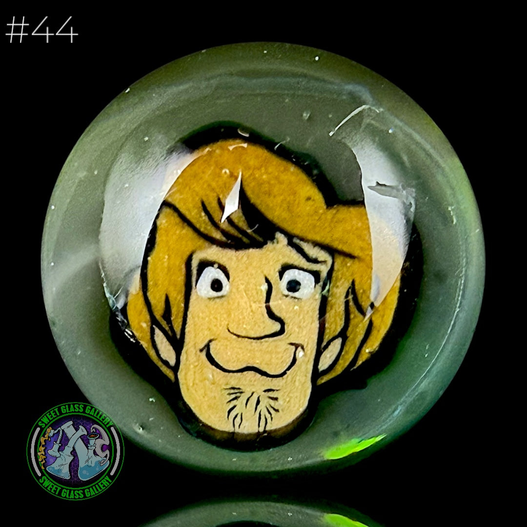 Keys Glass - Marble #44 (Shaggy - Scooby Doo)