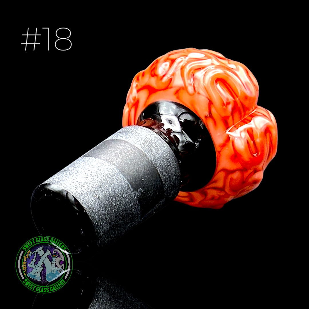 Algae - Bowl #18 - Push Sculpted Brain 18mm