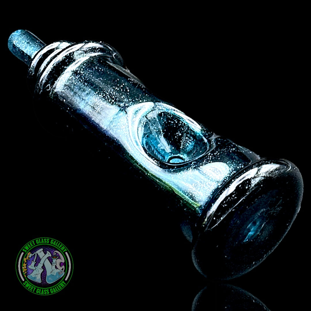 Rone Glass - Dry Pipe #1 - Spray Can (Blue Stardust)