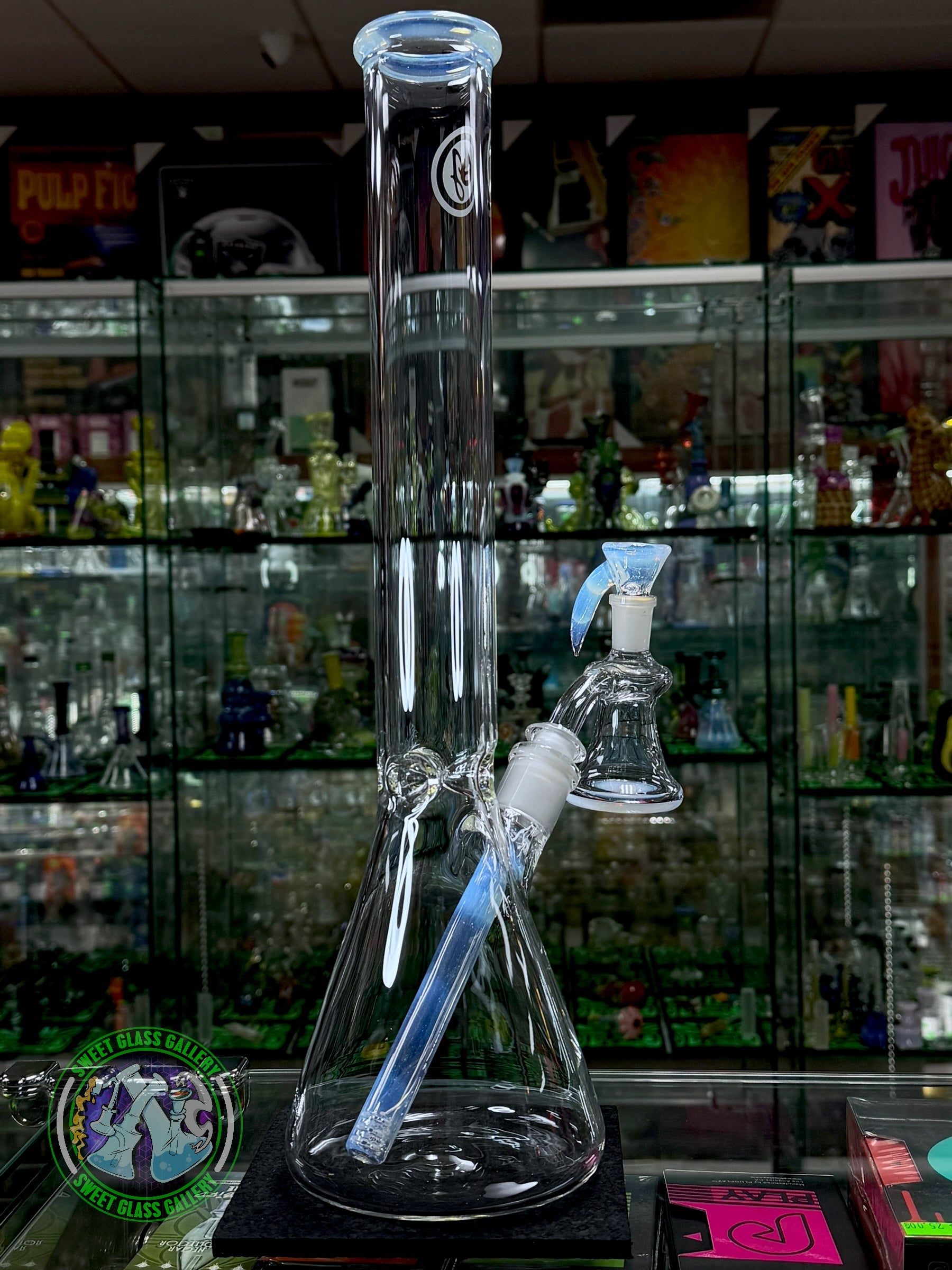 OJ Fame - Beaker Tube w/ Ash Catcher & Bowl #14
