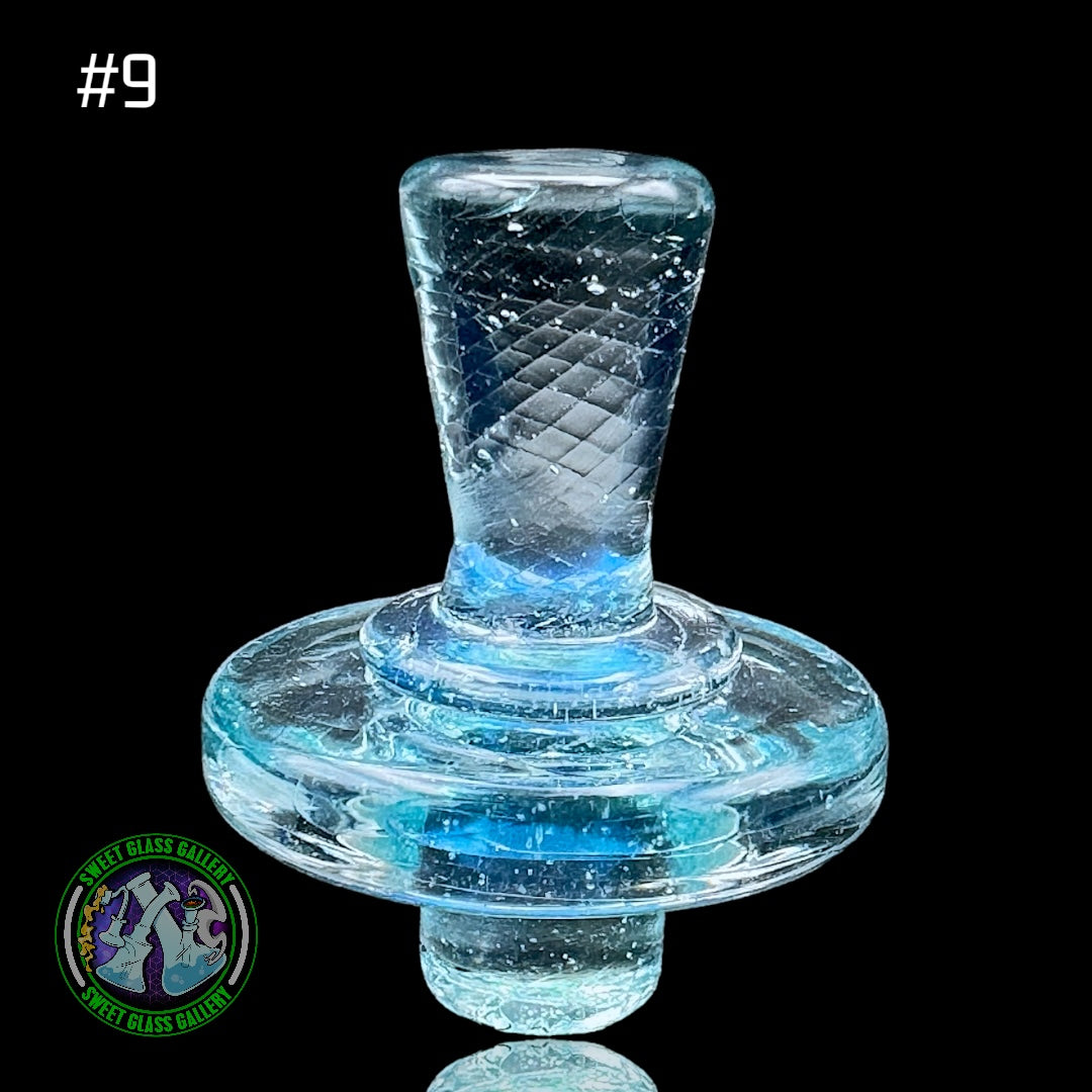 Camp Fire Quartz - Control Tower Cap #9 - Aqua