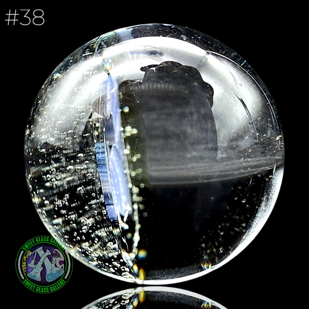 Keys Glass - Marble #38 - (Cheshire Cat - Alice In Wonderland)