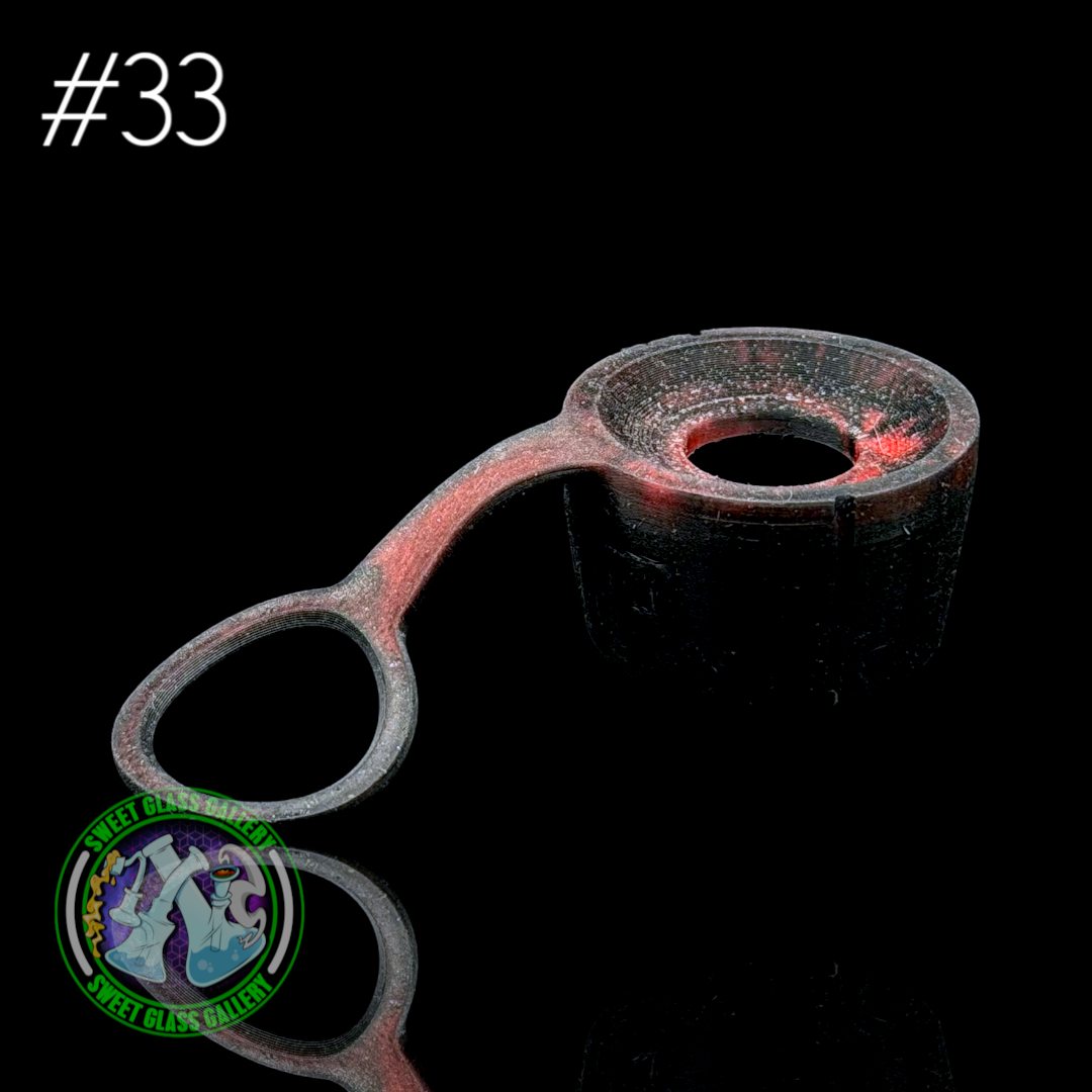 One Trick Pony - Rockulus Tether #33 - Puffco Peak Pro 3DXL - Black/Red