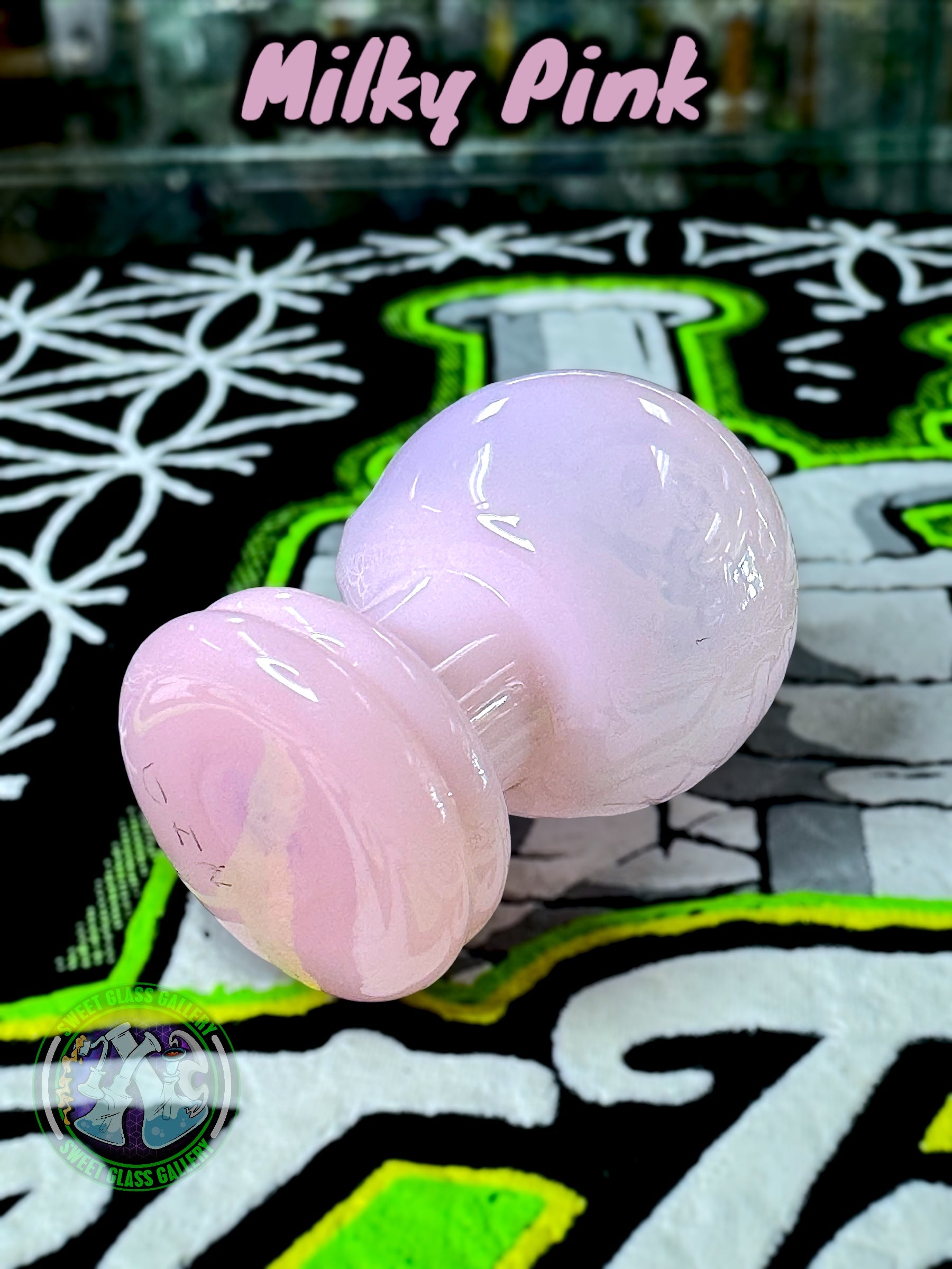 Zach Harrison - Bubble Carb Cap For Puffco & Carta (Milky Pink)