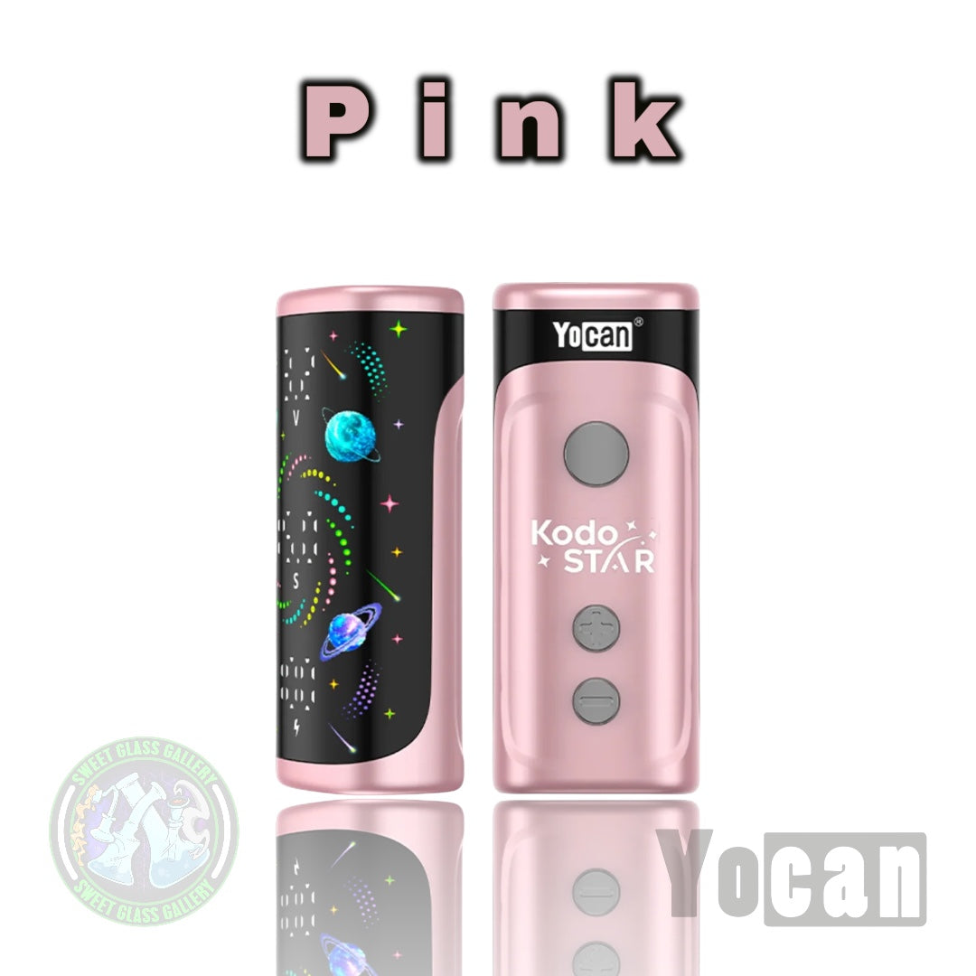 Yocan - Kodo Star Cartridge 510 Battery - Pink