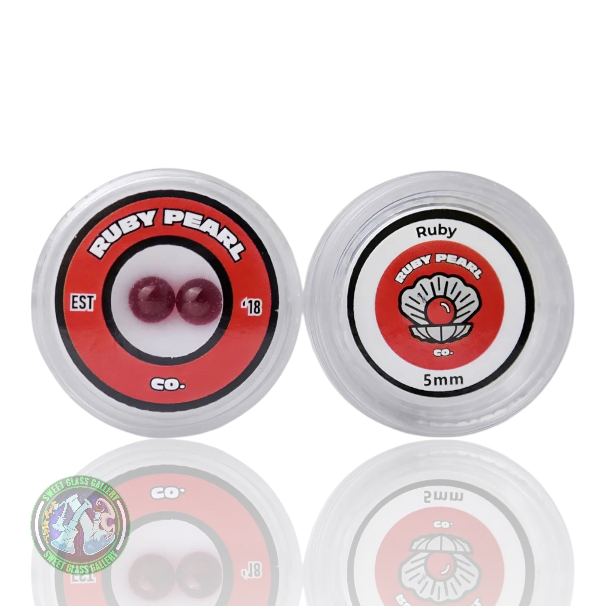 Ruby Pearl Co - Terp Pearl - Ruby 5mm 2ct