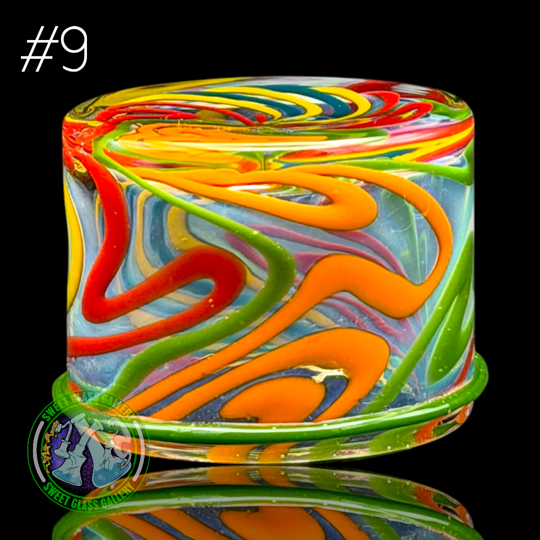 Ben’s Glass Art - Baller Jar #9