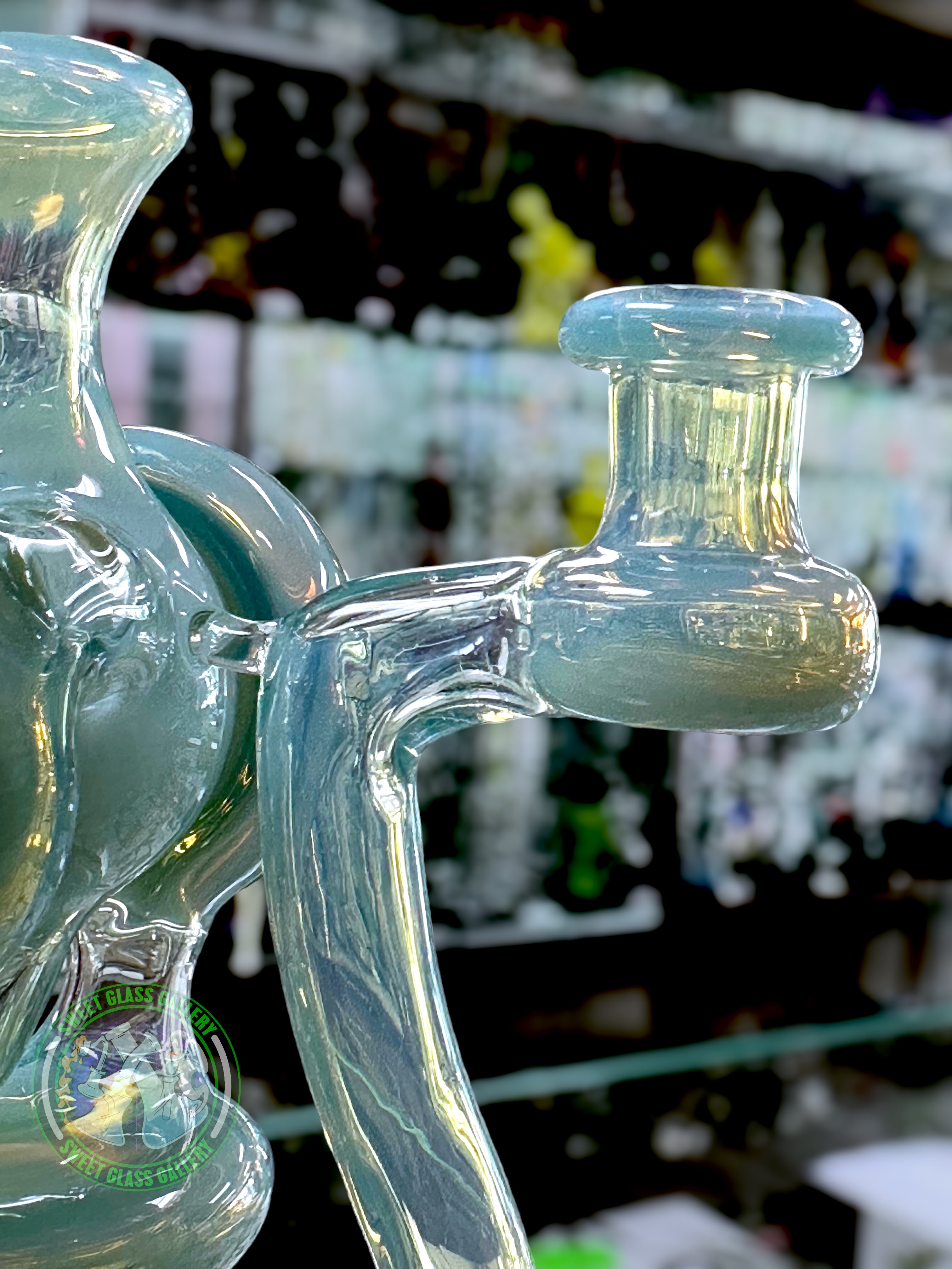 Olour Glass - Rig - Globetrotter Recycler Dot Stack