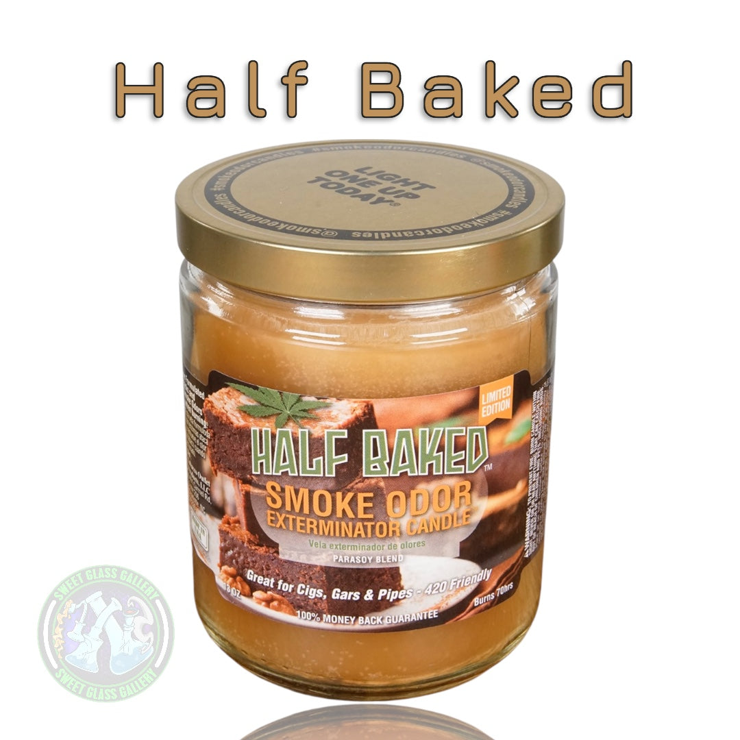 Smoke Odor Exterminator Candle - Half Baked Scent