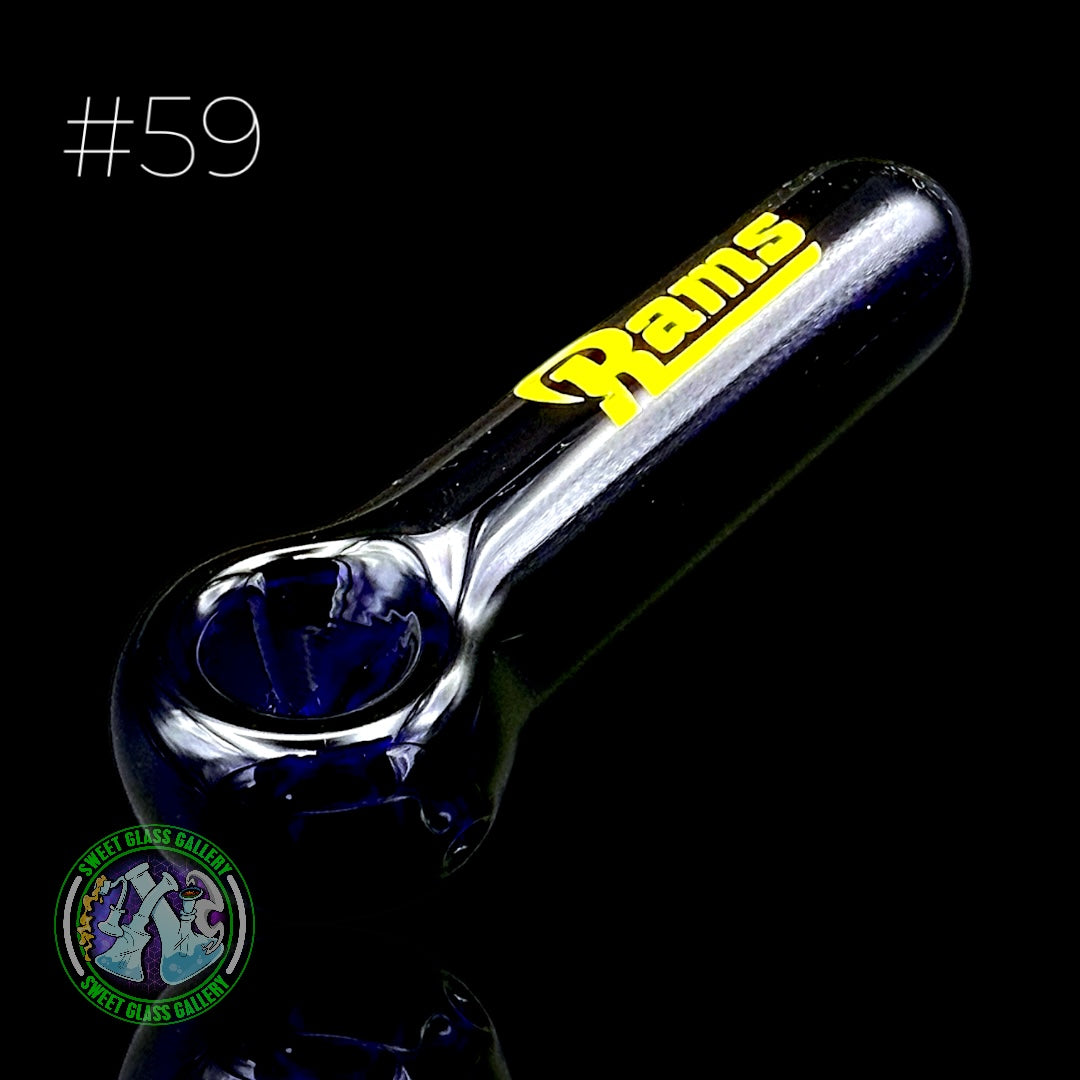 Daniel's Glass Art - Dry Pipe #59 (Rams)