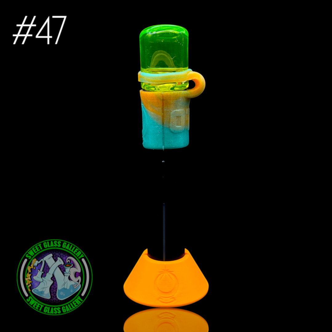 One Trick Pony - Pivot Tether/Stand #47 - Large - Green/Orange