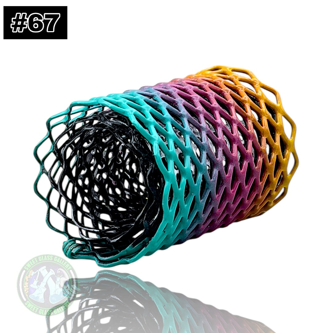 Mamba Guardzz - Heat Cage #67 - Blazer GT8000 Guard (Teal, Pink & Yellow)